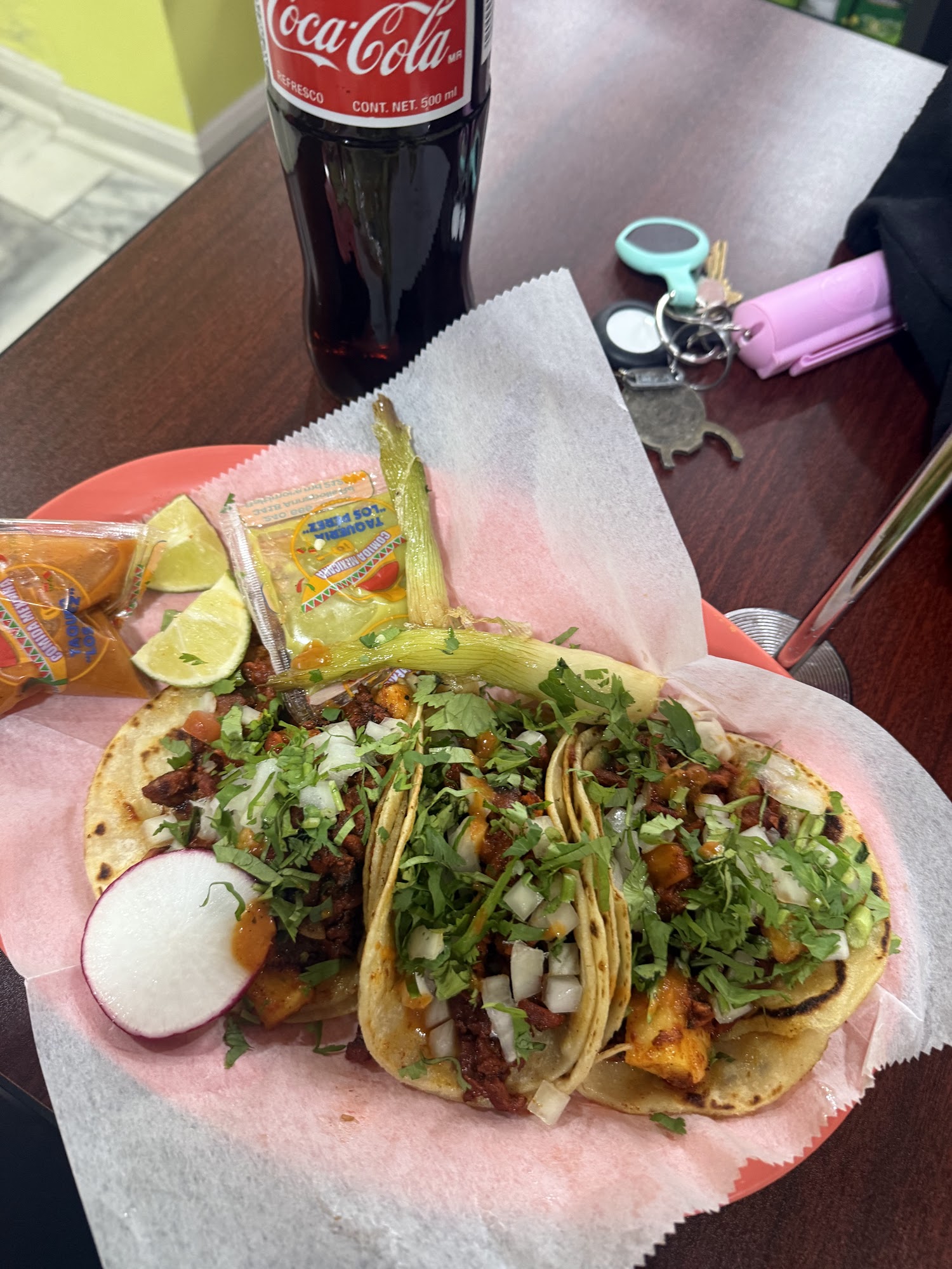 Taqueria Los Perez Washington Menu