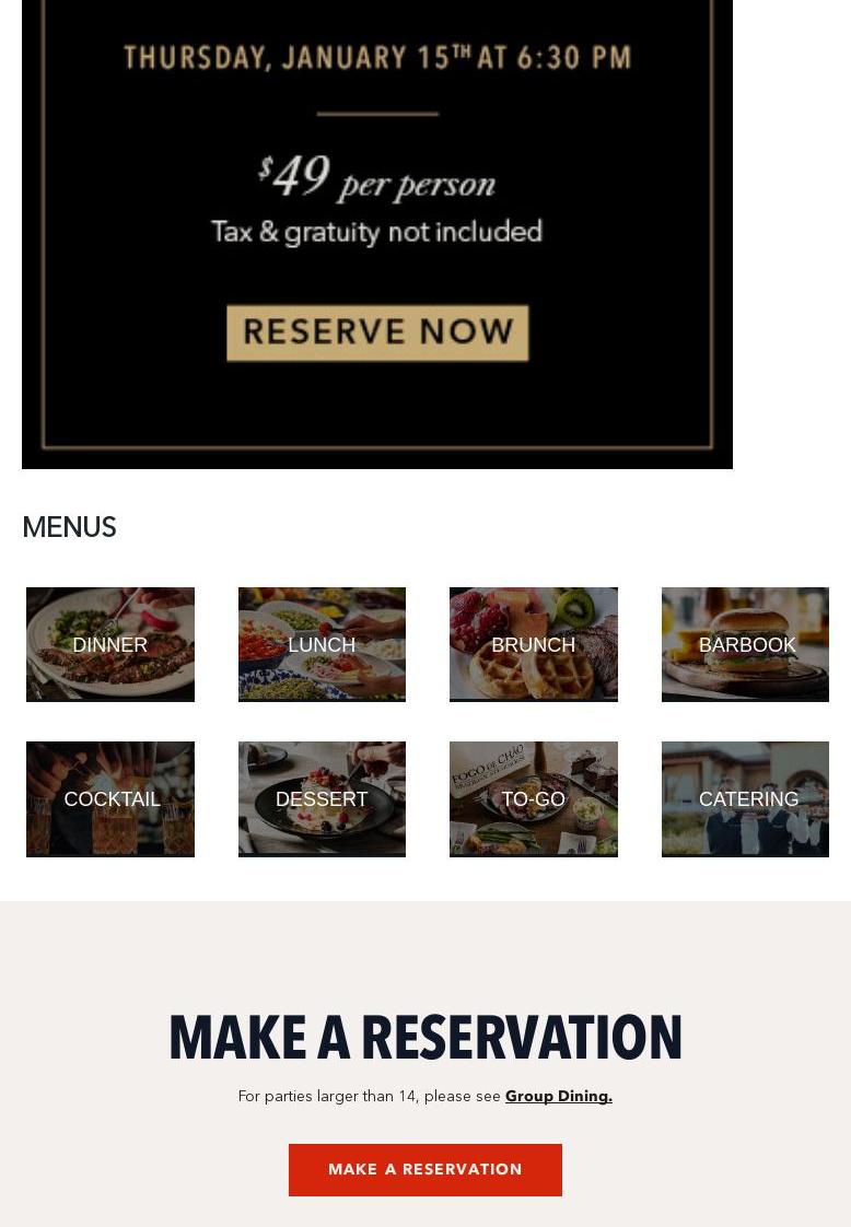 Fogo de Chão Brazilian Steakhouse Menu