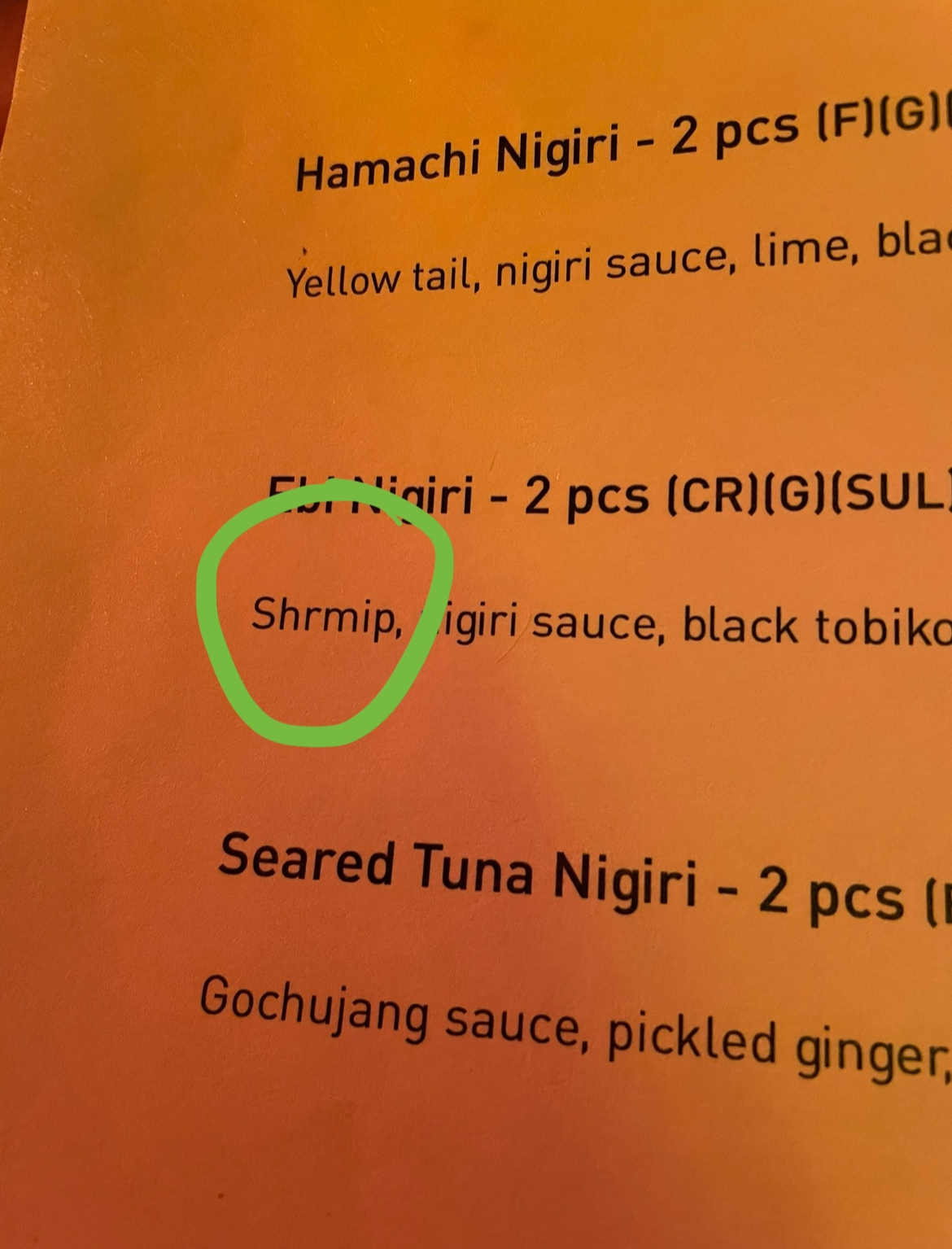 Summit the Rooftop at Conrad Menu