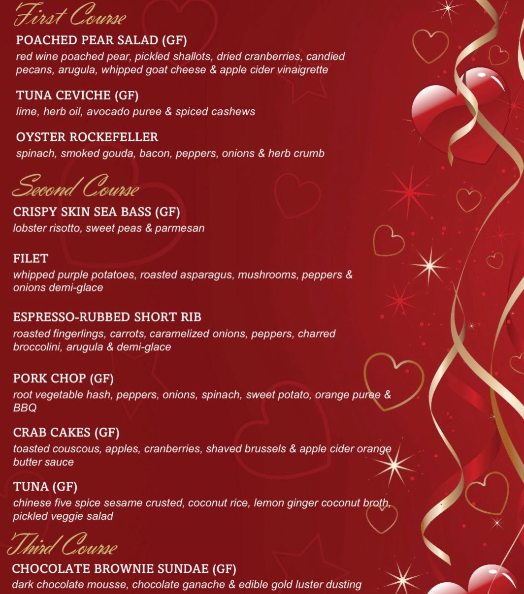 Ocean 99 Menu