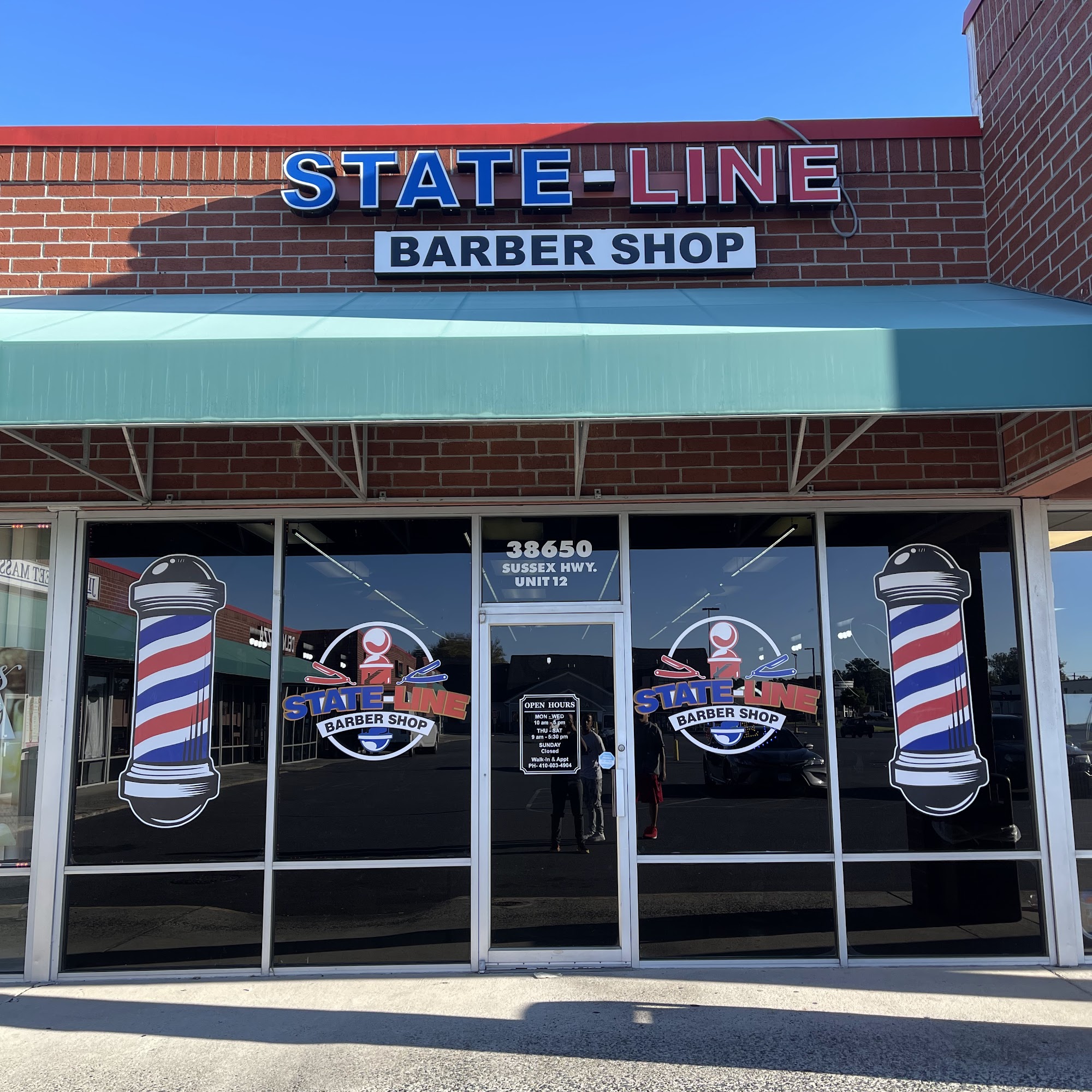 State Line Barbershop 38650 Sussex Hwy #12, Delmar Delaware 19940