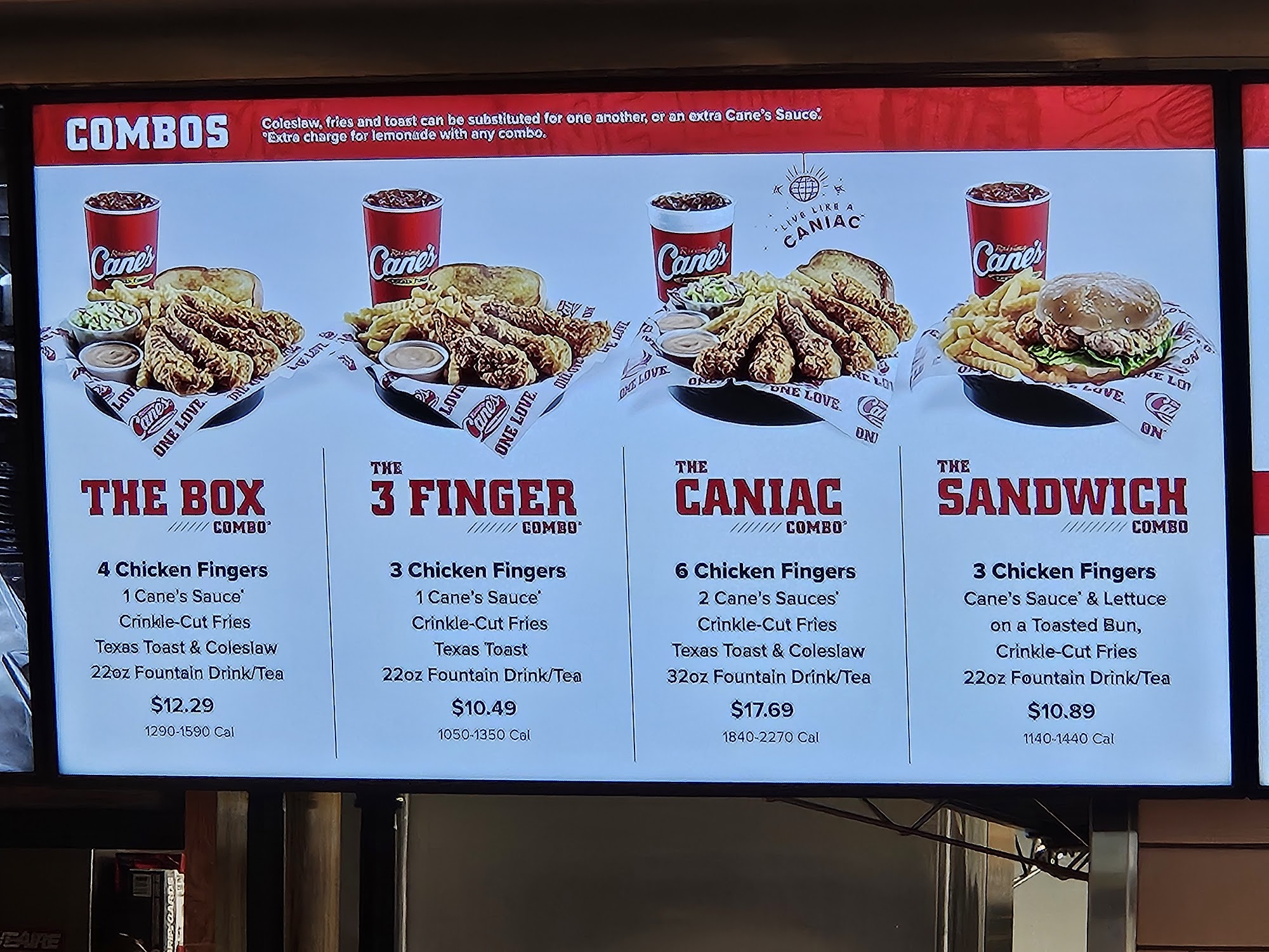 Raising Cane's Chicken Fingers 1151 N Dupont Hwy, Dover