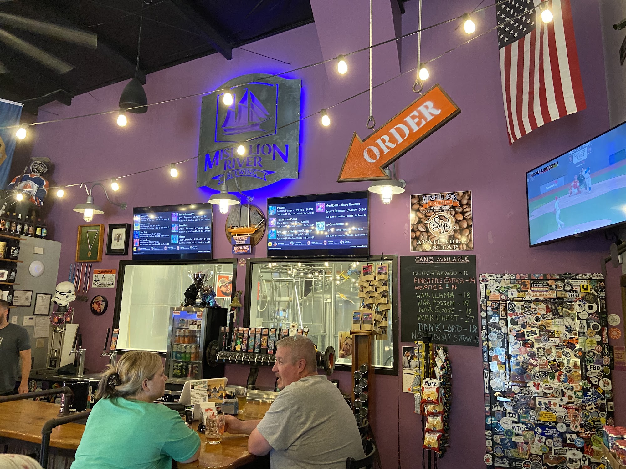 Mispillion River Brewing Menu