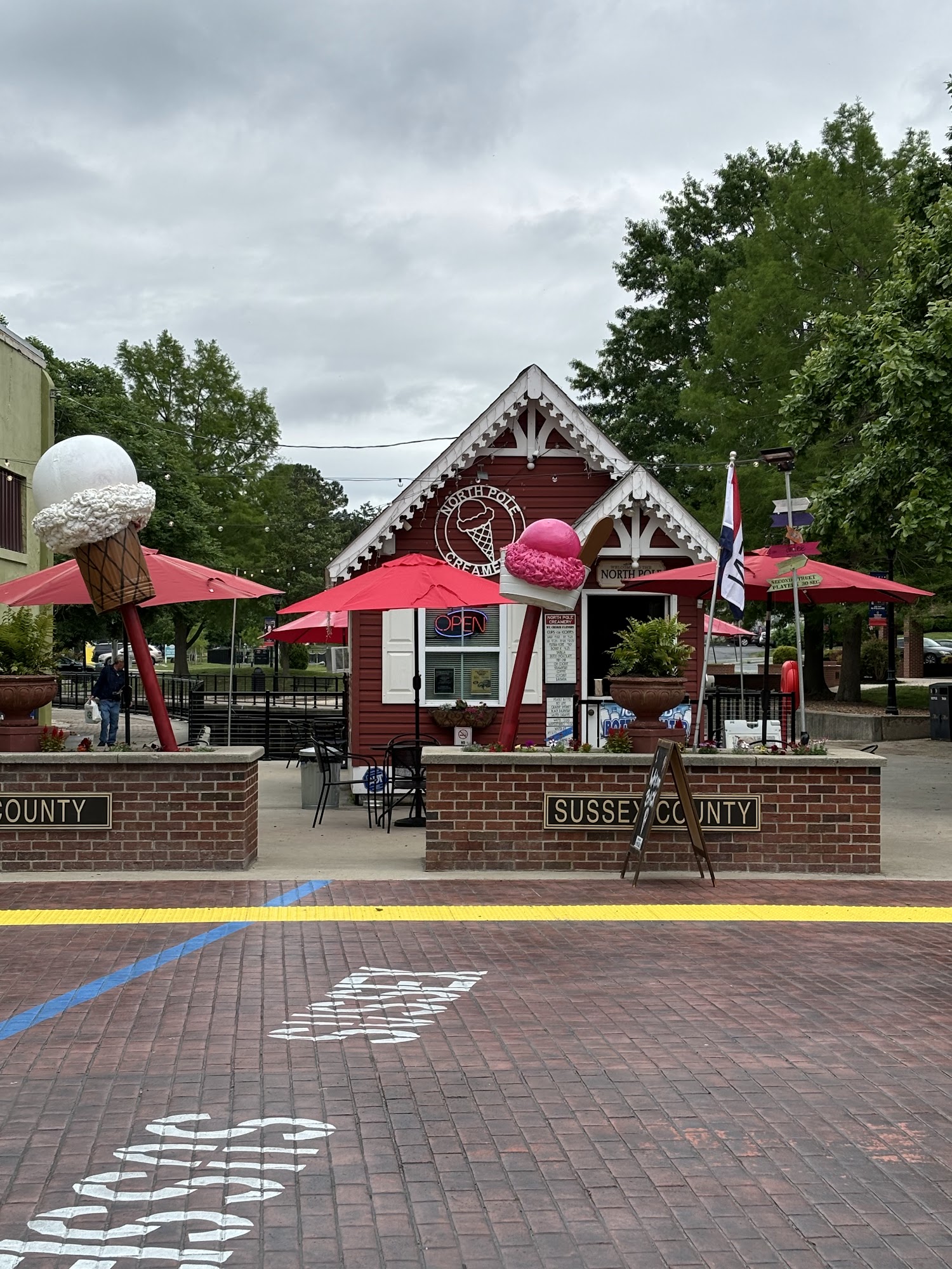North Pole Creamery Menu