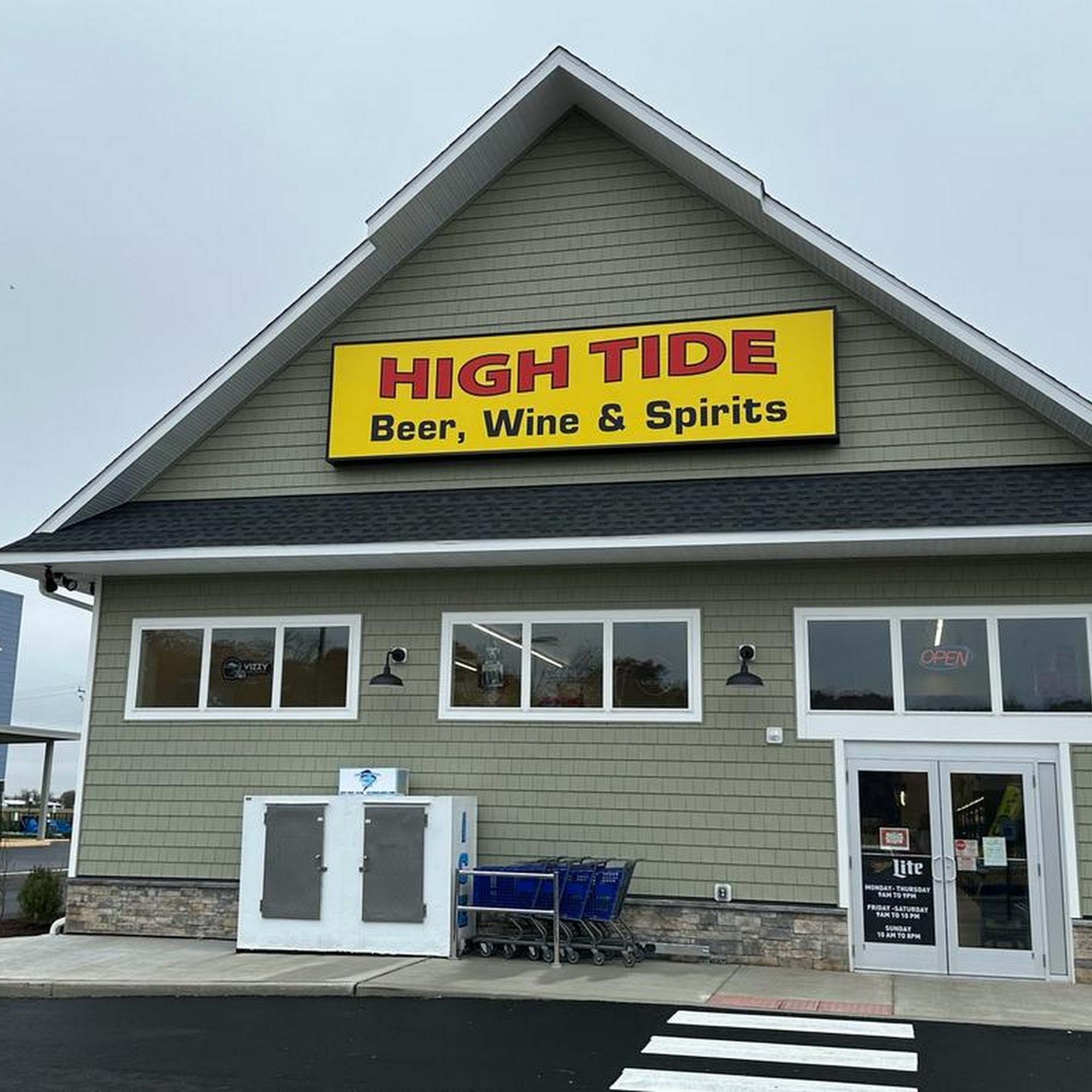 HIGH TIDE- BEER, WINE & SPIRITS