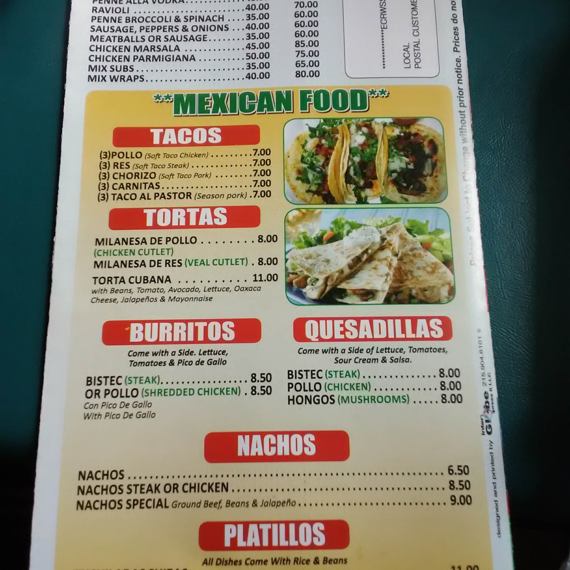 3 Countries Pizzeria New Castle