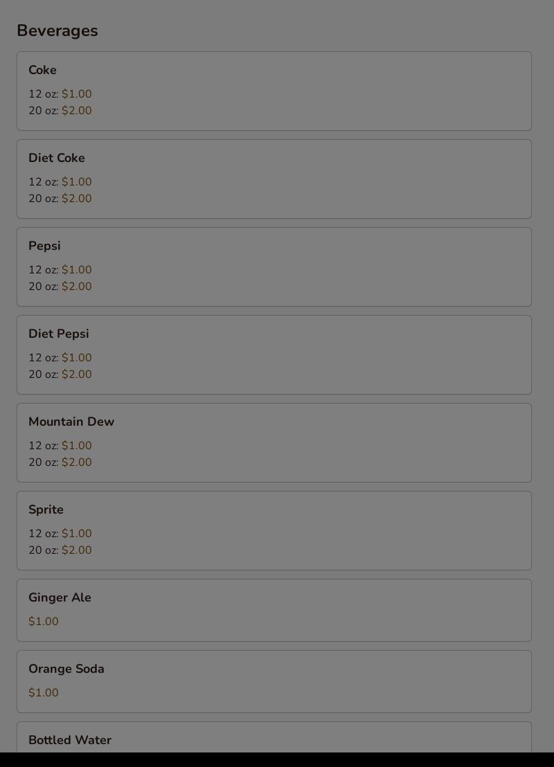 New Number One - Newark Menu