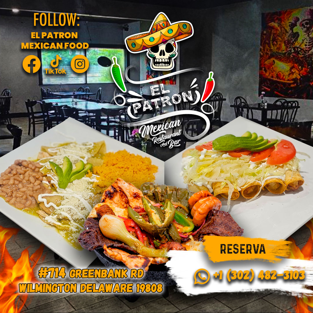 El Patron Mexican Restaurant and Bar Menu