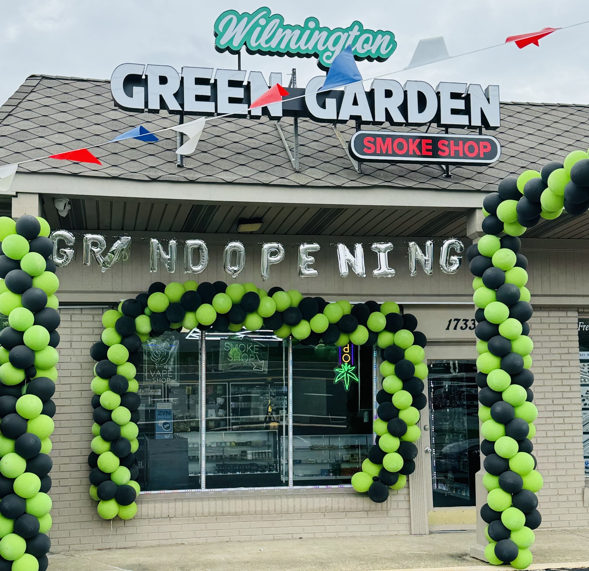 Wilmington Green Gardens smoke shop