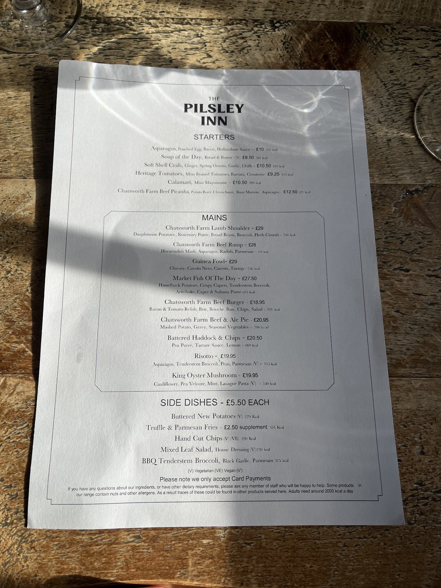 The Devonshire Arms at Pilsley