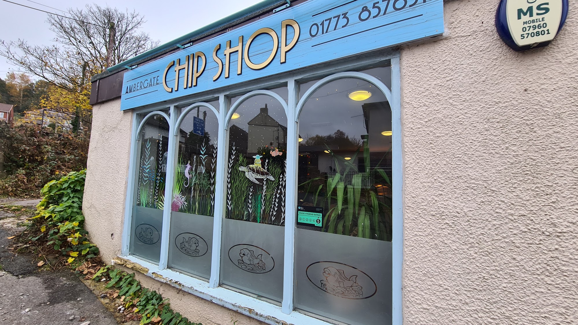 Ambergate Chip Shop Toadmoor Ln, Ambergate, Belper