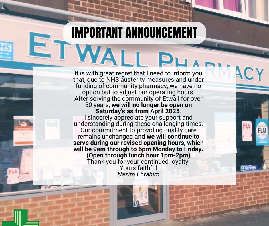 Etwall Pharmacy