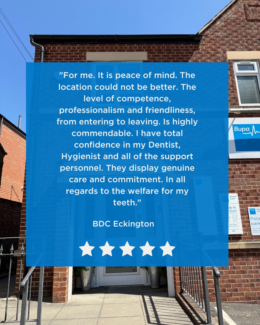 Bupa Dental Care Eckington