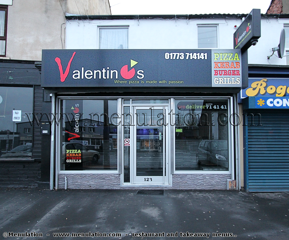 Valentinos 123 Station Rd, Langley Mill, Nottingham