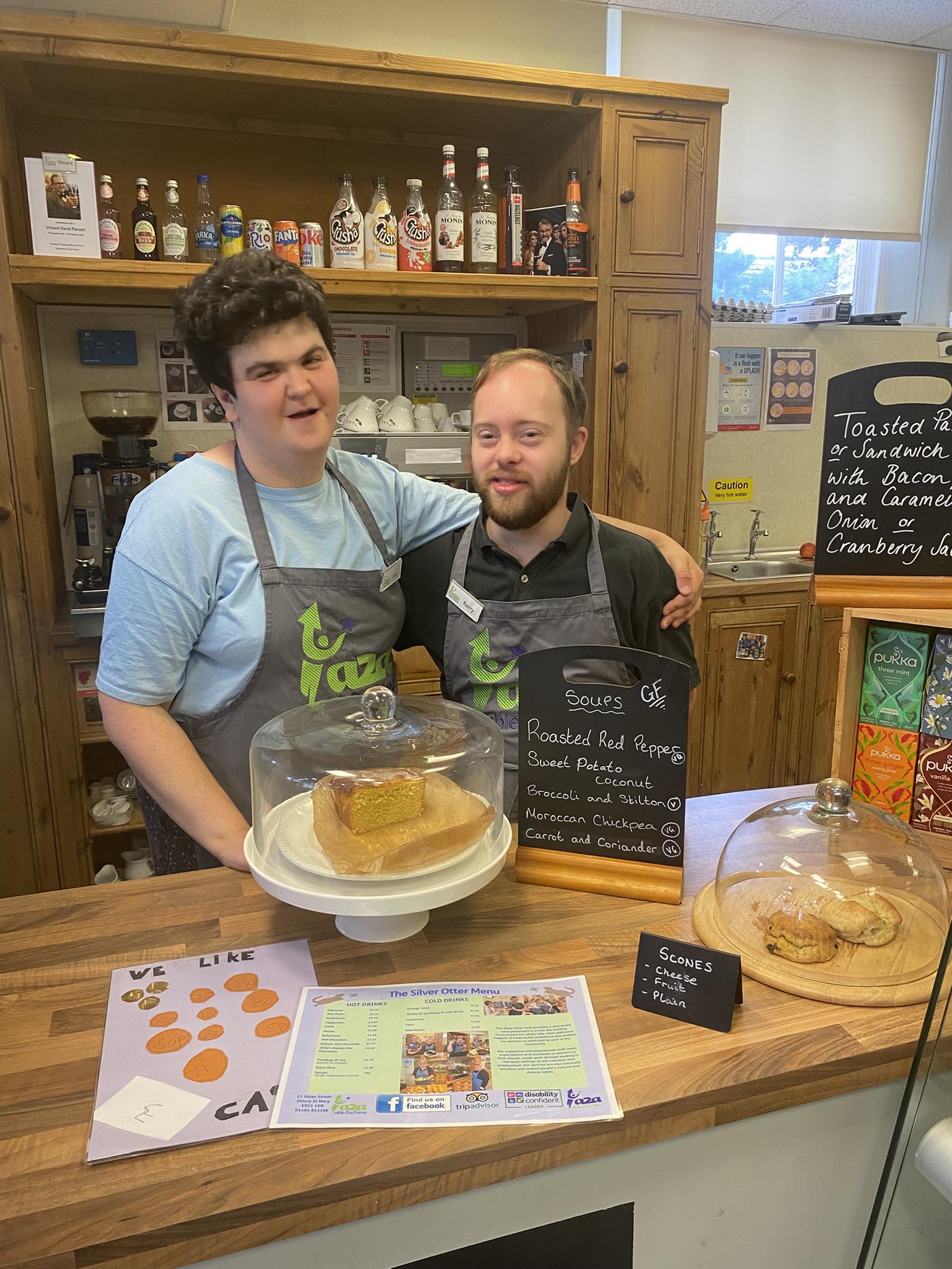 The Silver Otter Cafe Menu