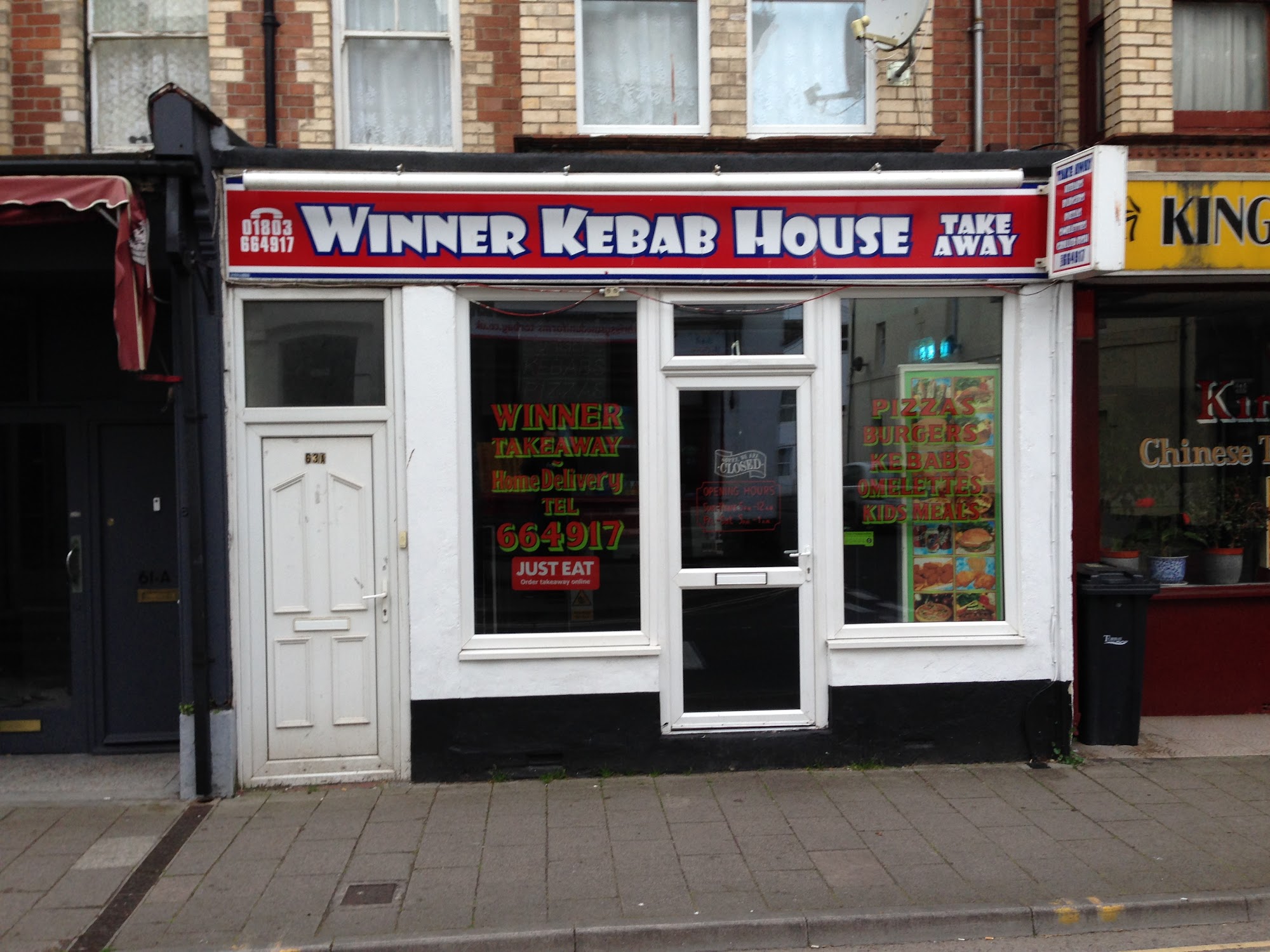 Winner Kebab House 63 Winner St, Paignton