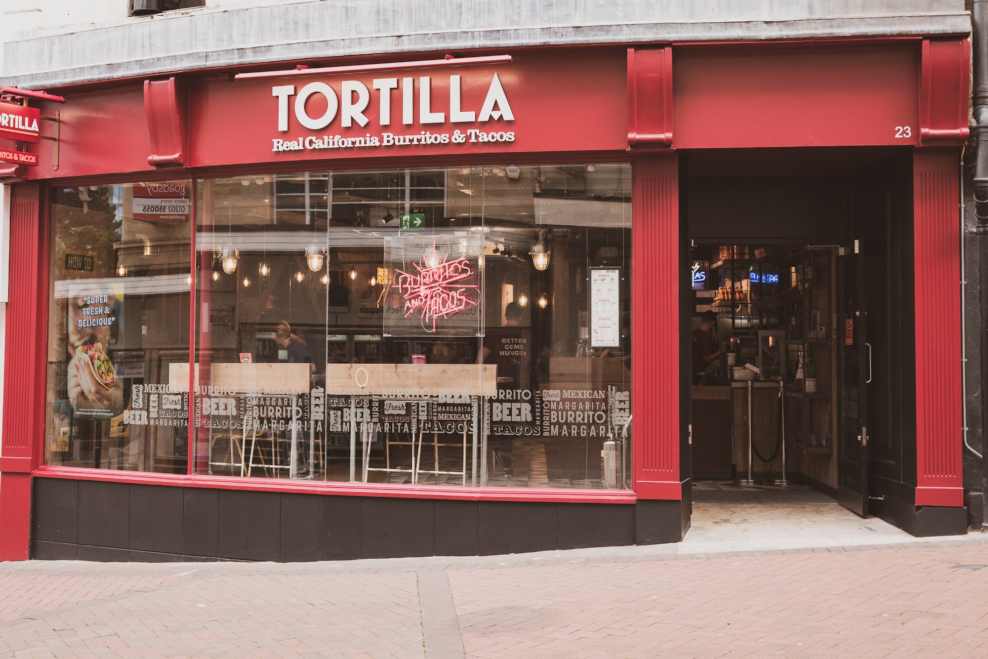 Tortilla Bournemouth 23 Old Christchurch Rd, Bournemouth