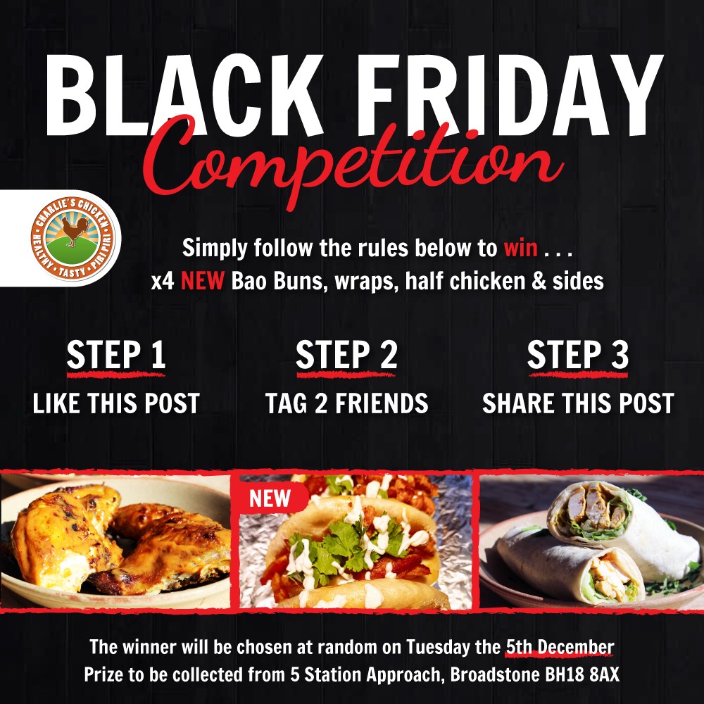 Charlie's Chicken Bournemouth Menu