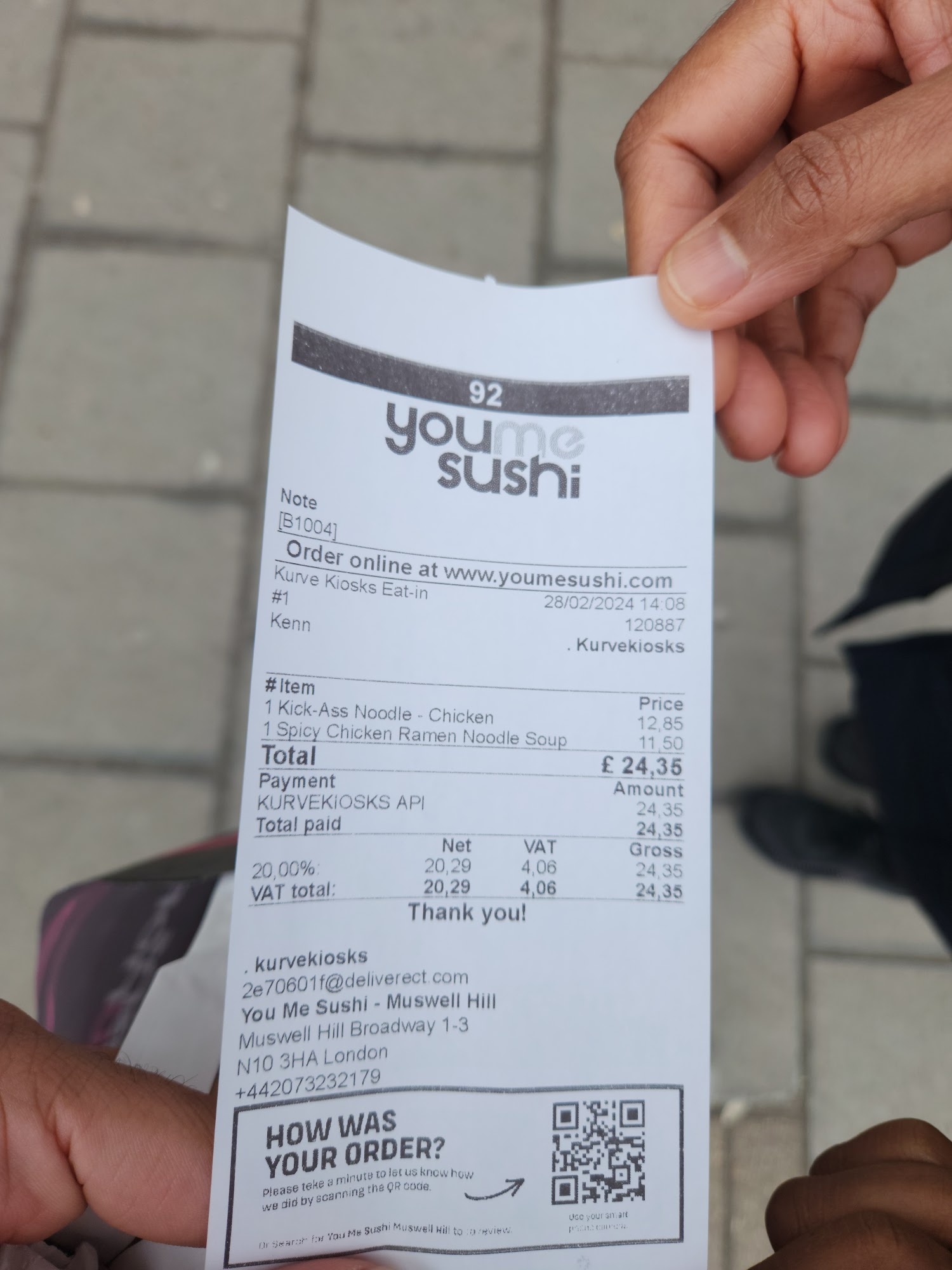 You Me Sushi Grays