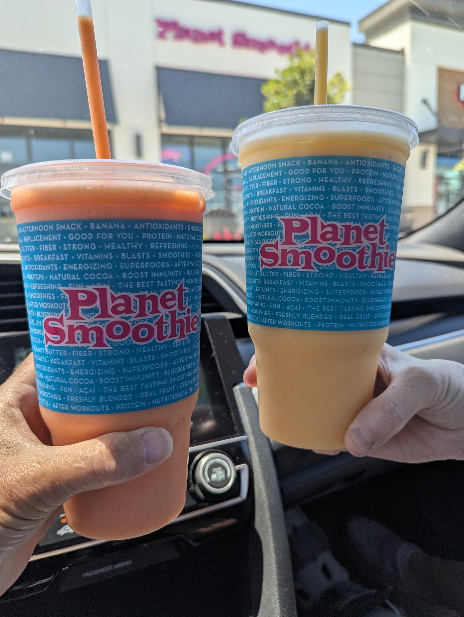 Planet Smoothie Menu