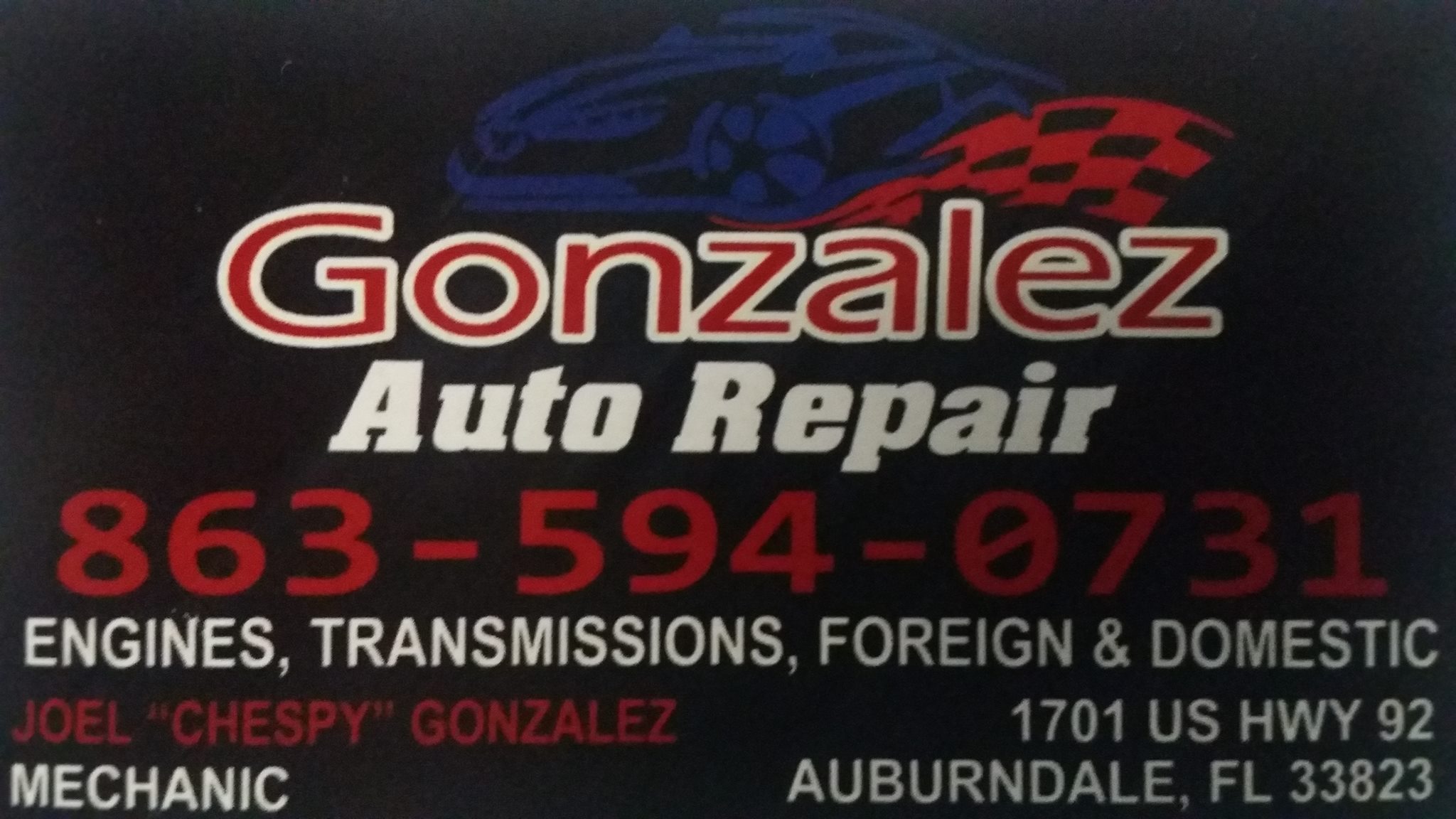 J Gonzalez Auto Repair LLC Auburndale