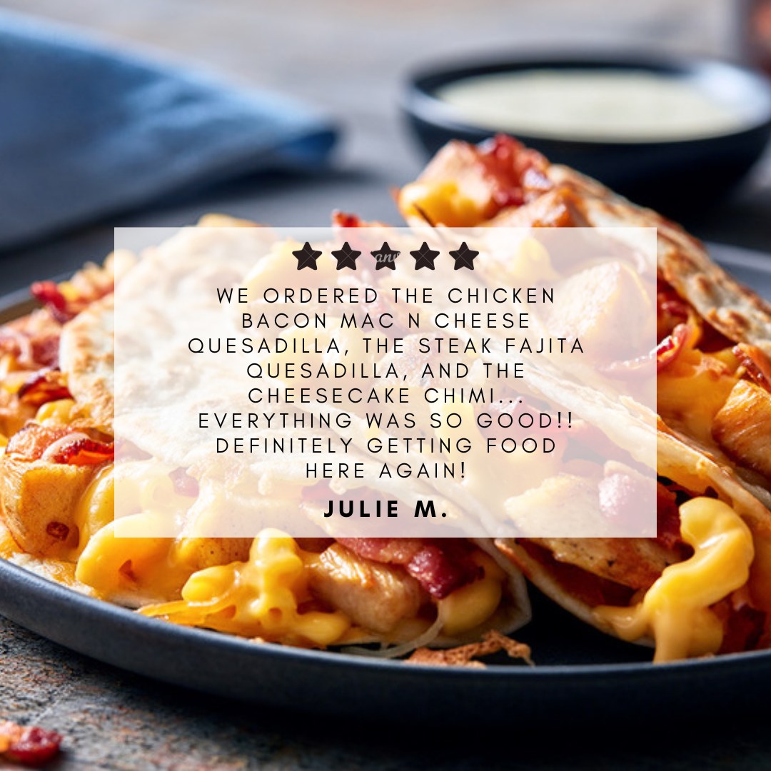 Papa Corazon's Quesadillas Menu