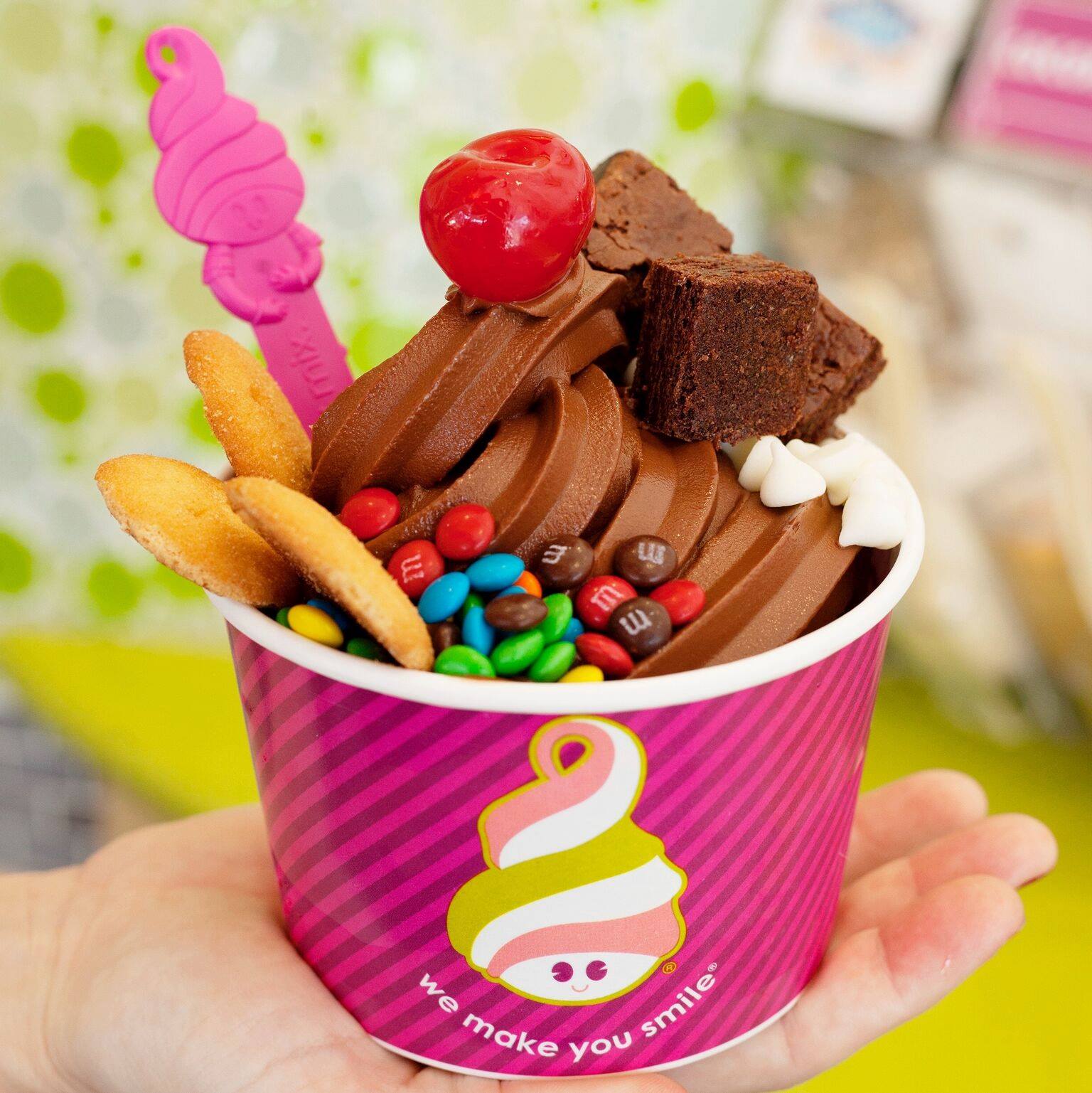 Menchie's Frozen Yogurt Menu