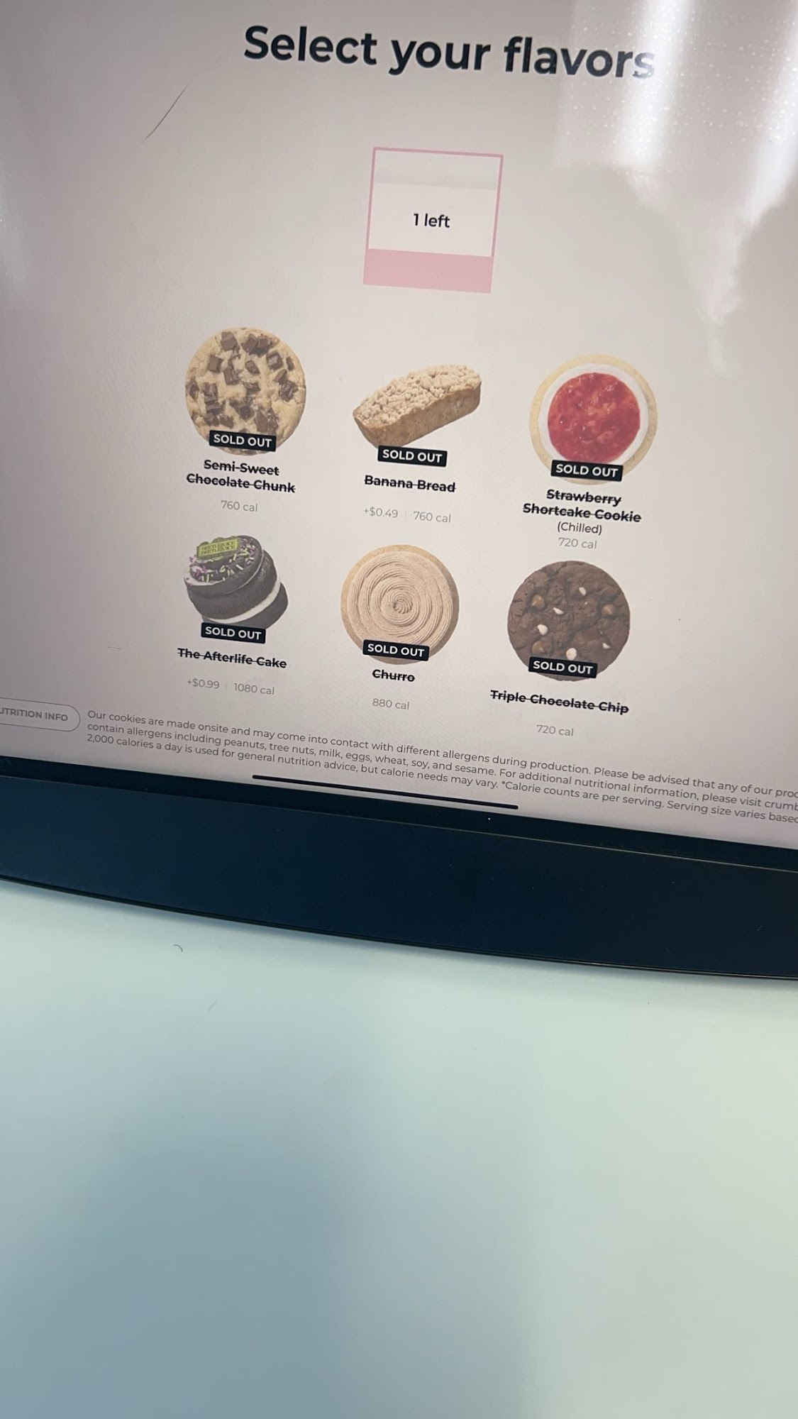 Crumbl - Boca Raton Menu