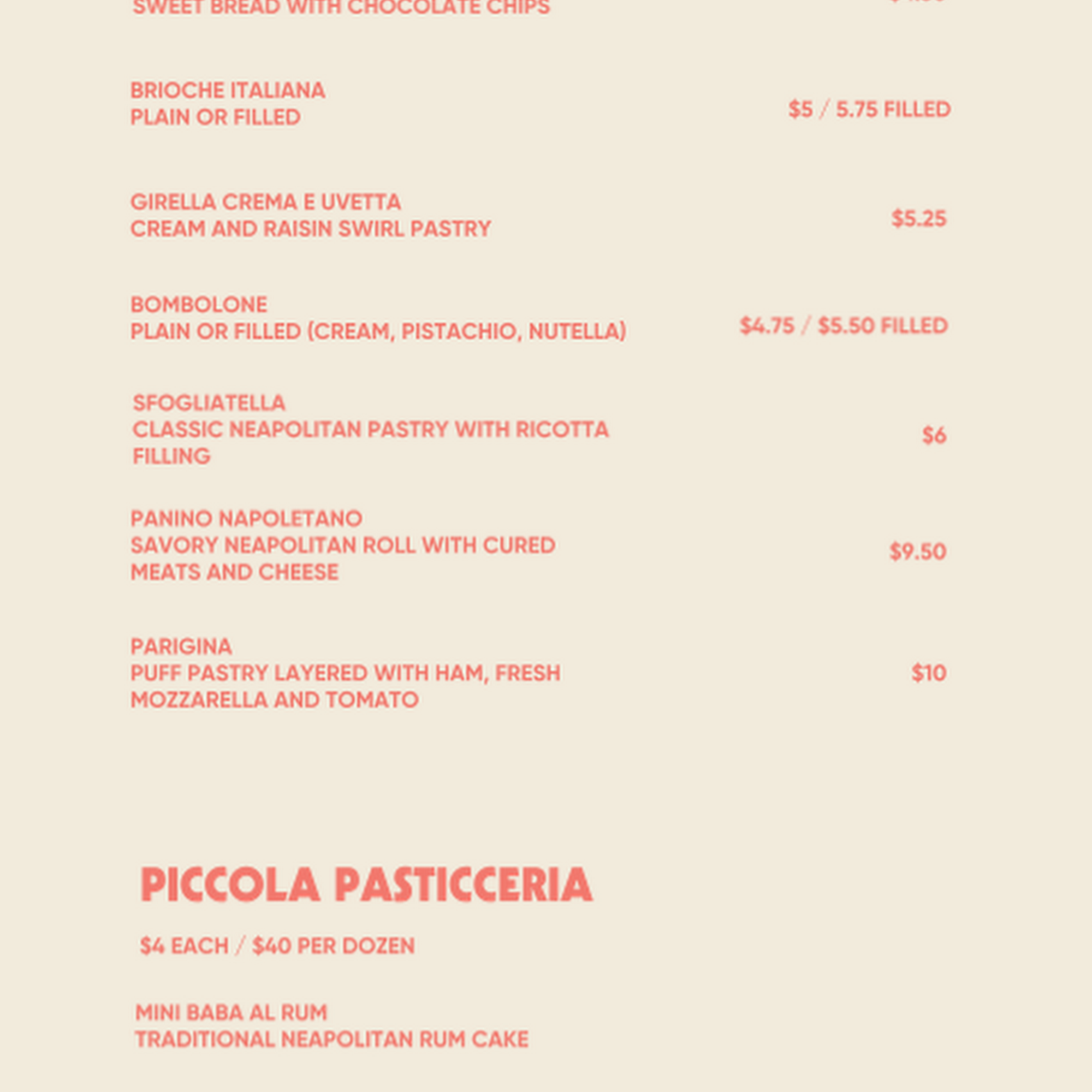 Cultura Southern Italian Cafe Boca Raton