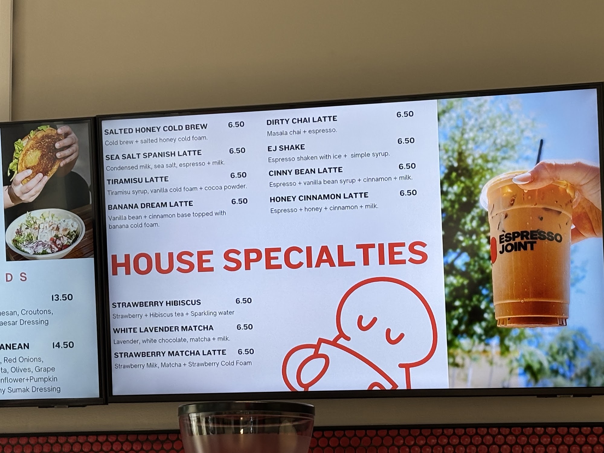 Espresso Joint Menu
