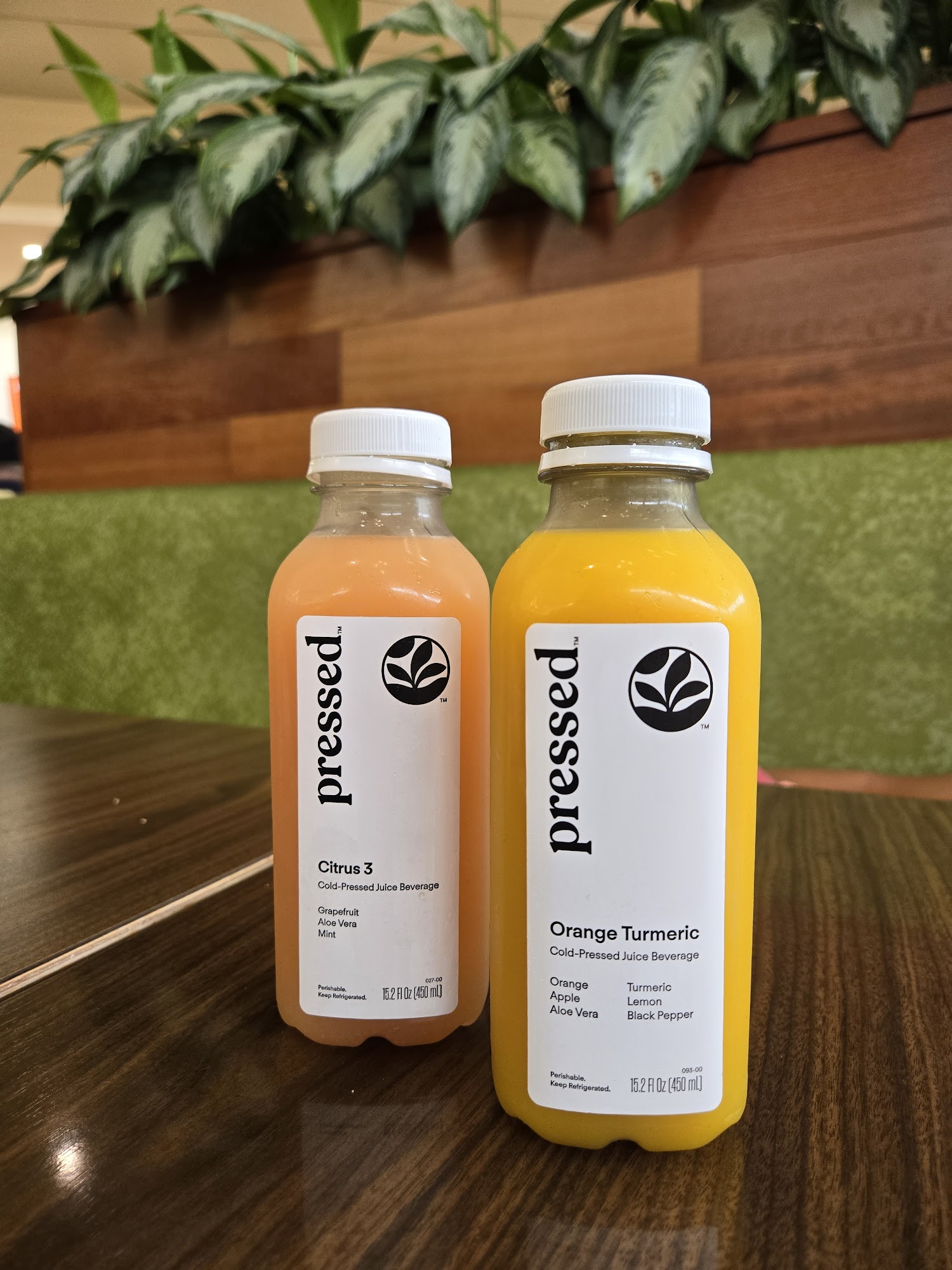 Pressed Juicery Menu