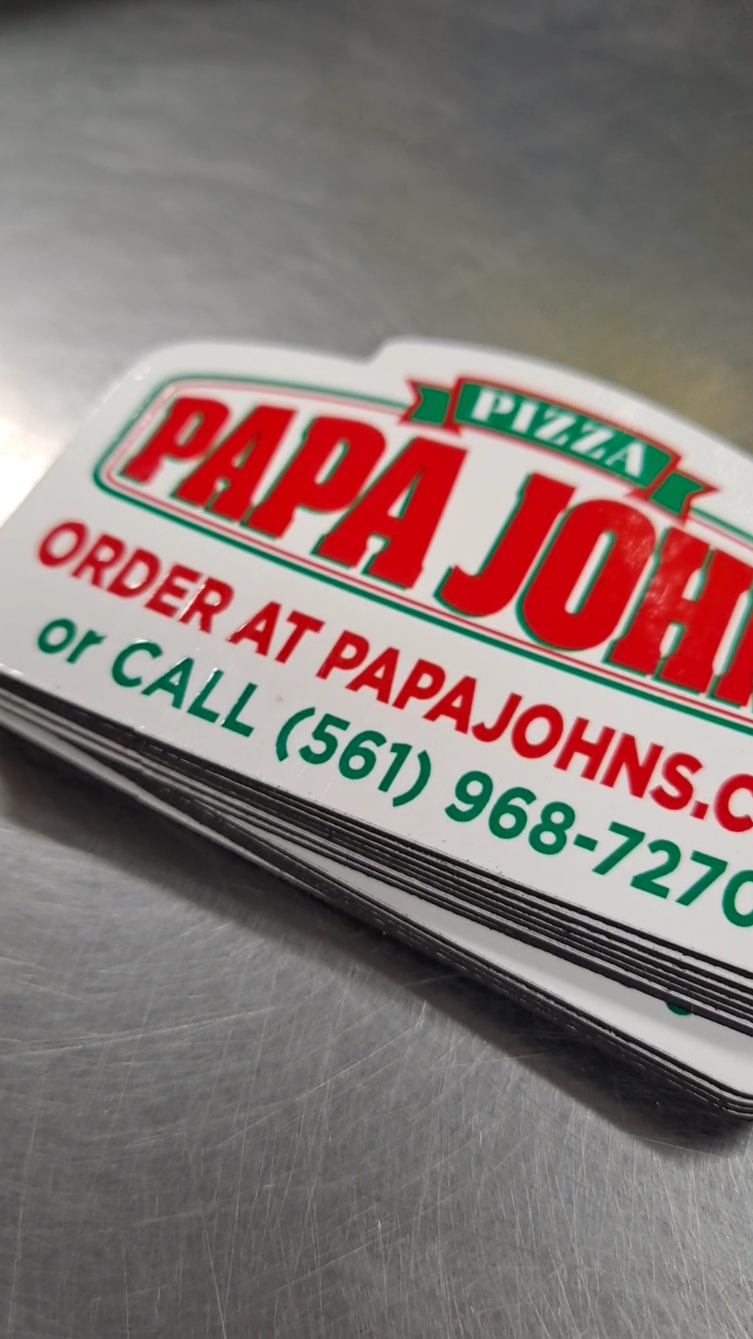 Papa Johns Pizza Menu