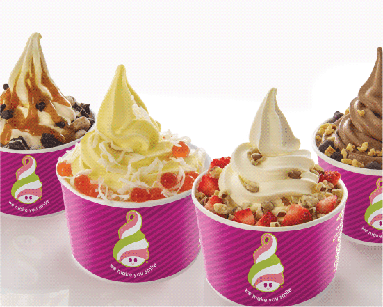 Menchie's Frozen Yogurt Menu