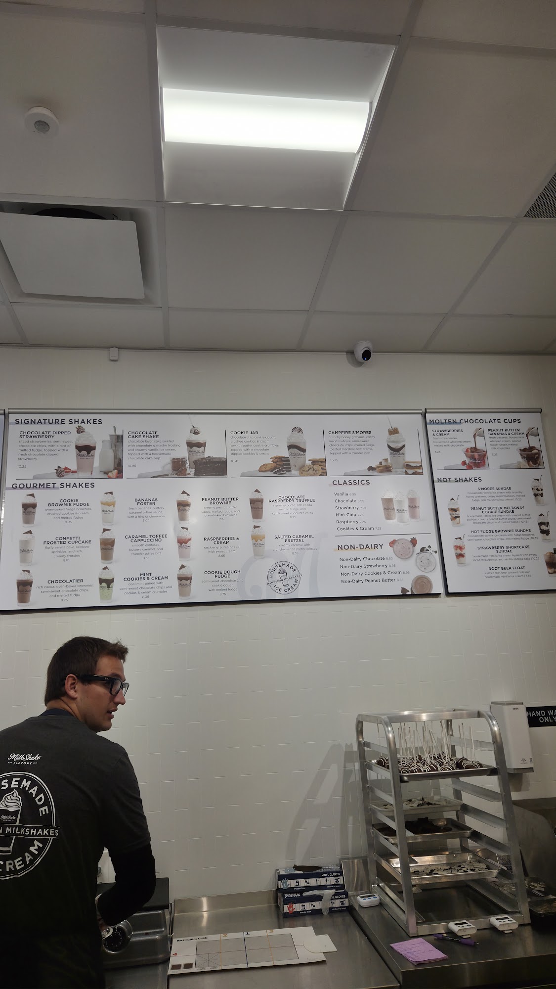 MilkShake Factory Palma Sola Menu