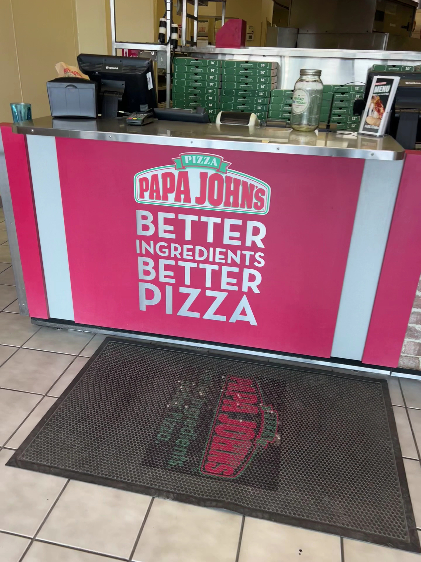 Papa Johns Pizza Menu