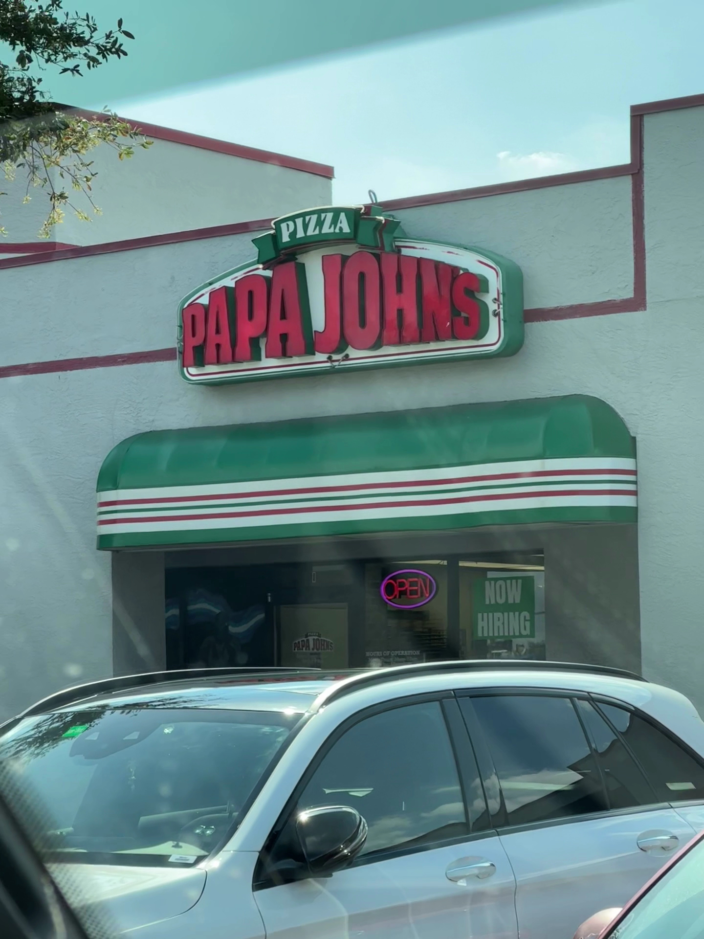 Papa Johns Pizza Menu