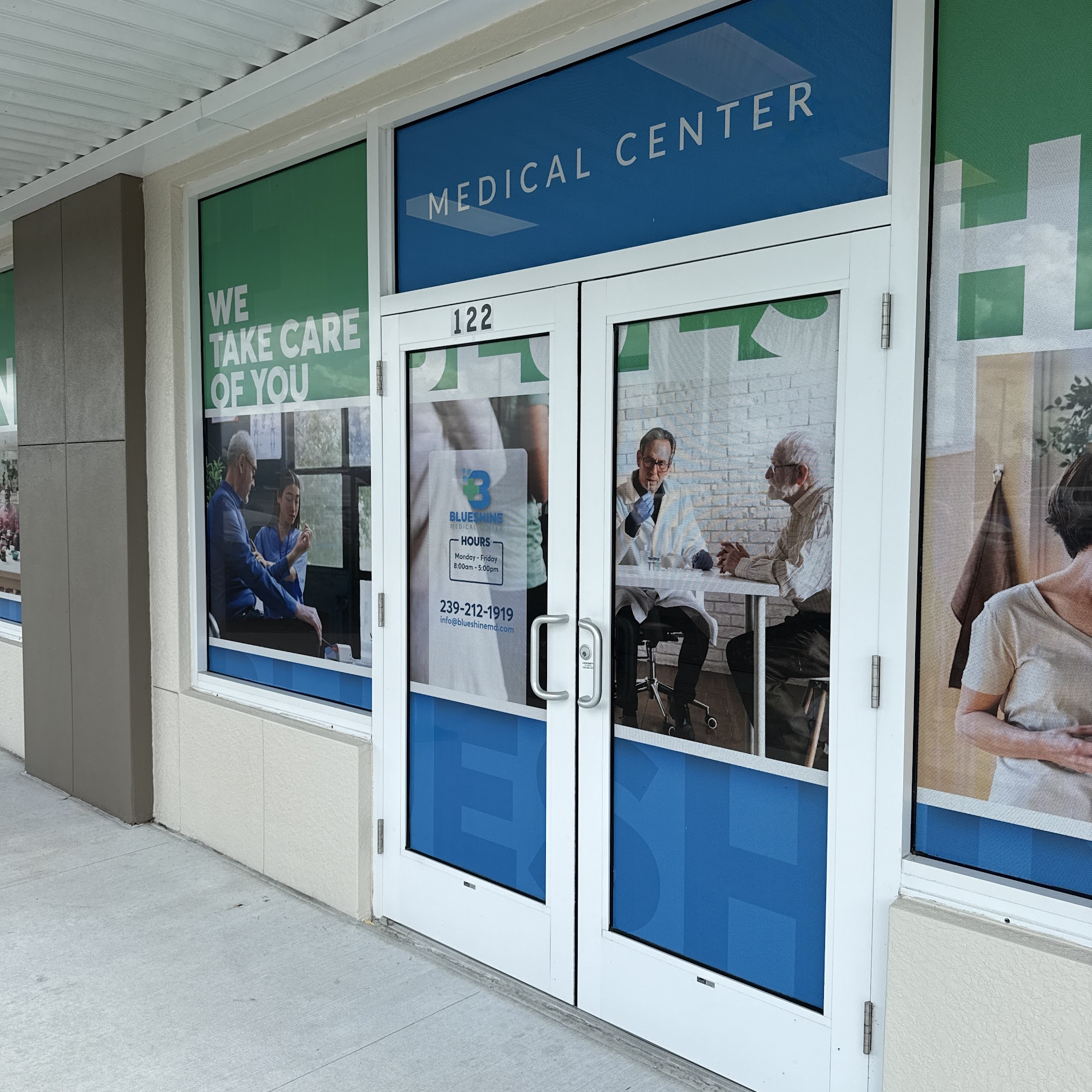 Blueshine Medical Center LLC 140 Santa Barbara Blvd SUITE 122, Cape Coral Florida 33991