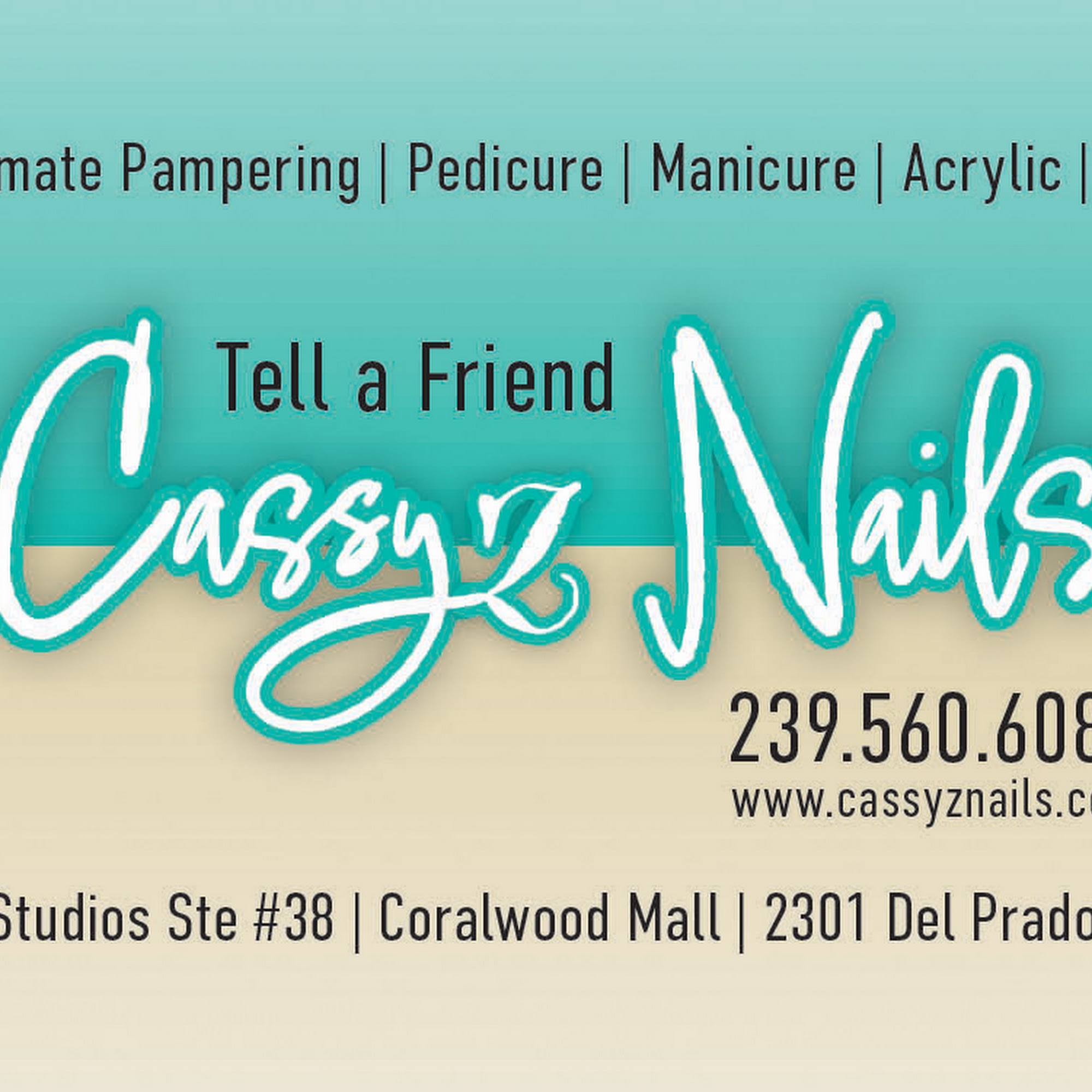 Cassyz Nails 2301 Del Prado Blvd S, Cape Coral Florida 33990