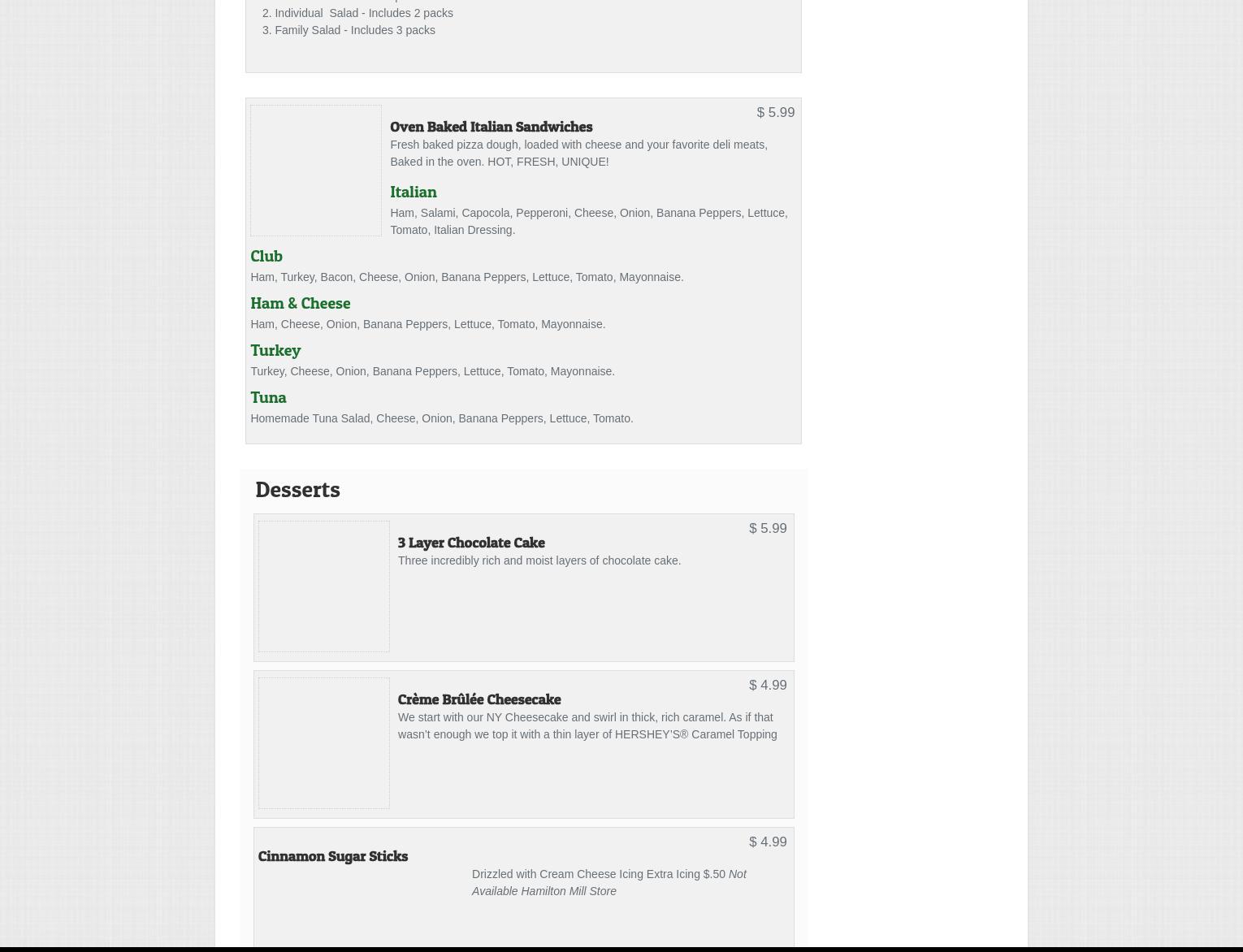 Riverside Pizza 11 Morgan Ave, Chattahoochee