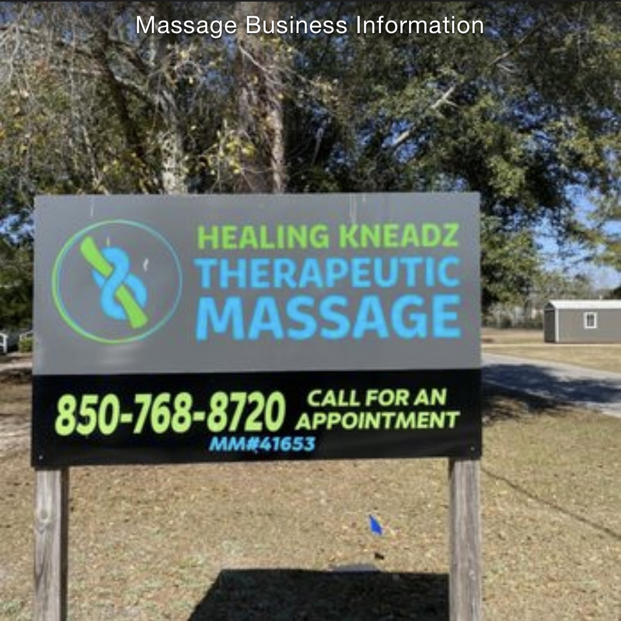 Healing Kneadz Therapeutic Massage 842 5th St, Chipley Florida 32428