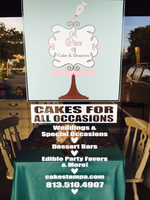 A Piece of Cake & Desserts Menu