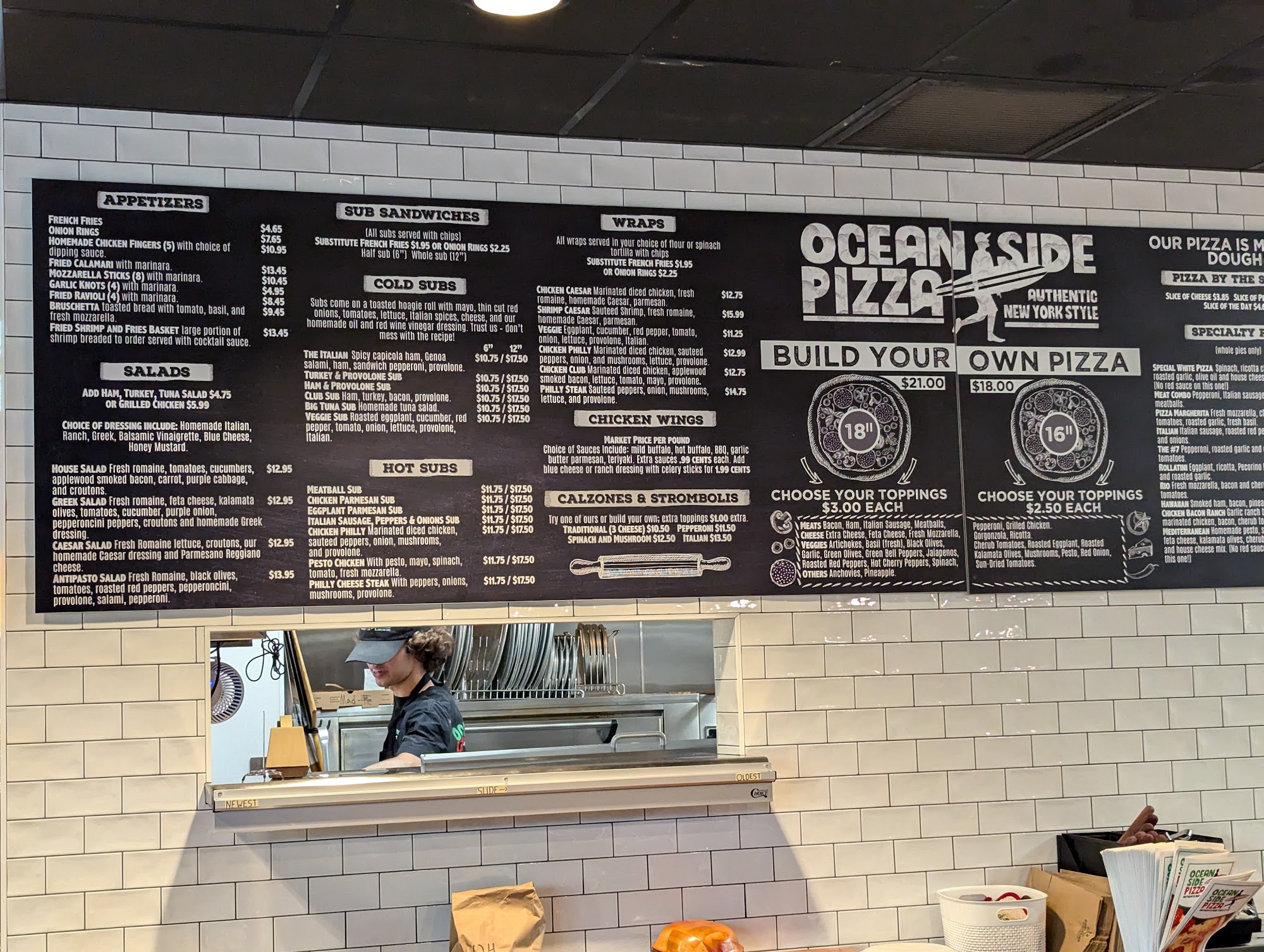 Oceanside Pizza - Cocoa Beach Menu