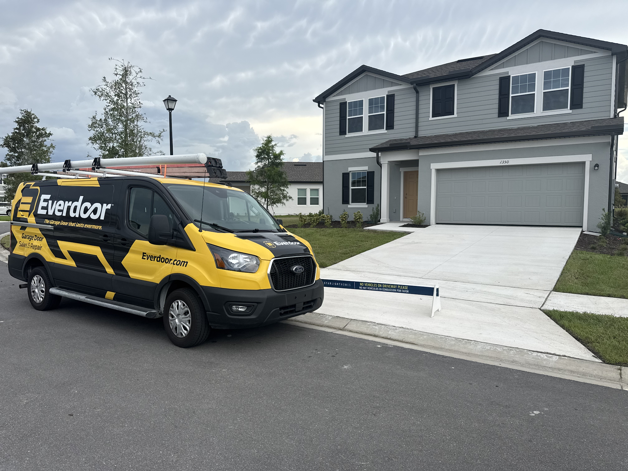 Everdoor Garage Door Cocoa