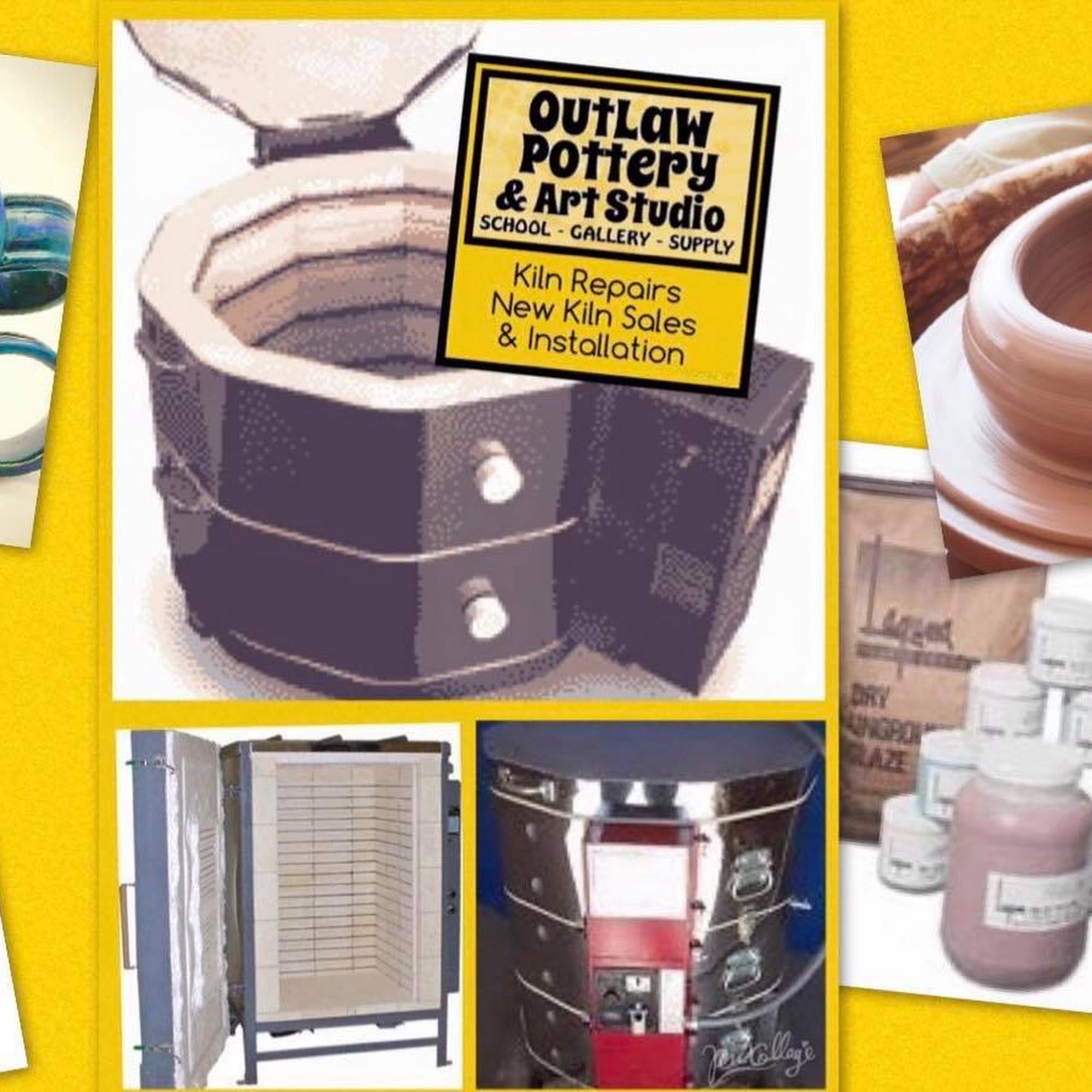 Outlaw Pottery, LLC School and the Florida Kiln Doctor Kiln Sales and Services Cocoa
