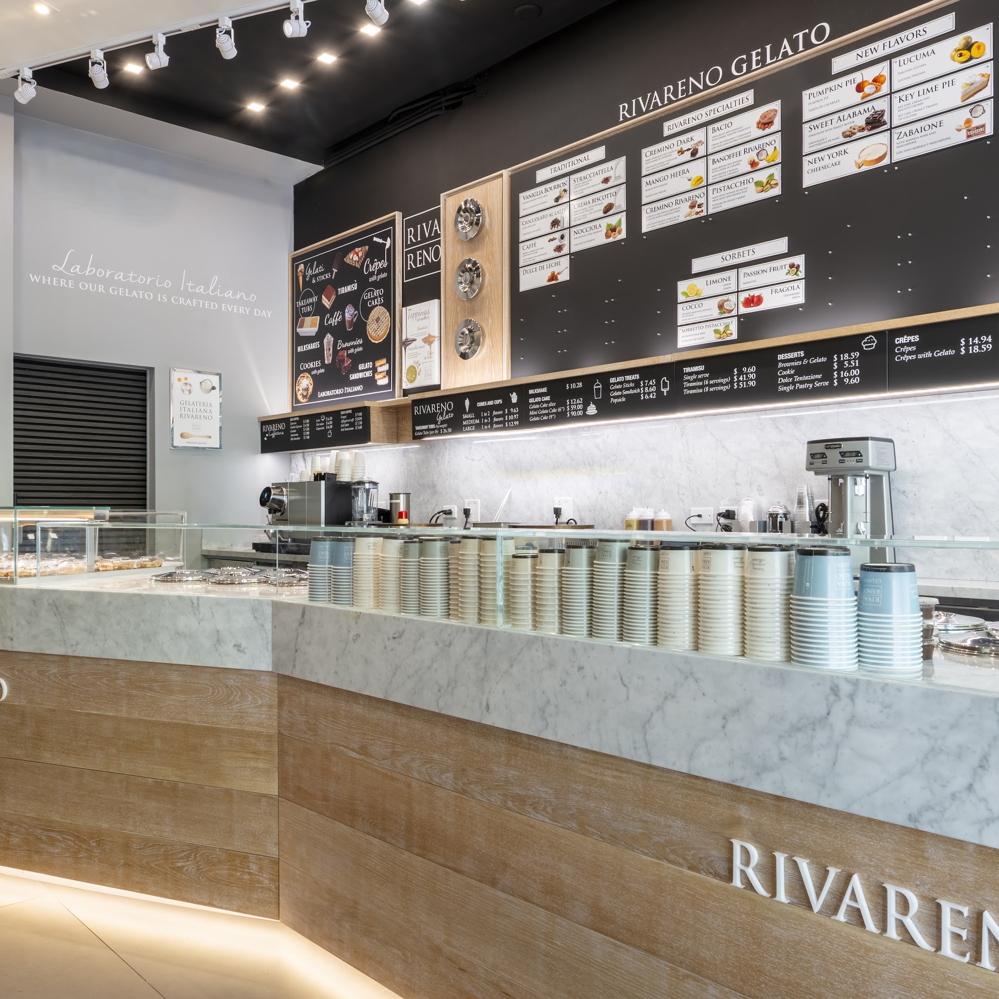 Rivareno Gelato Coral Gables 104 Giralda Ave, Coral Gables