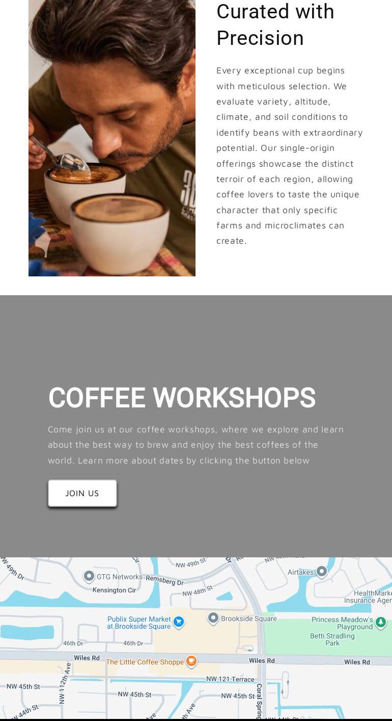 360F Coffee Roasters Menu