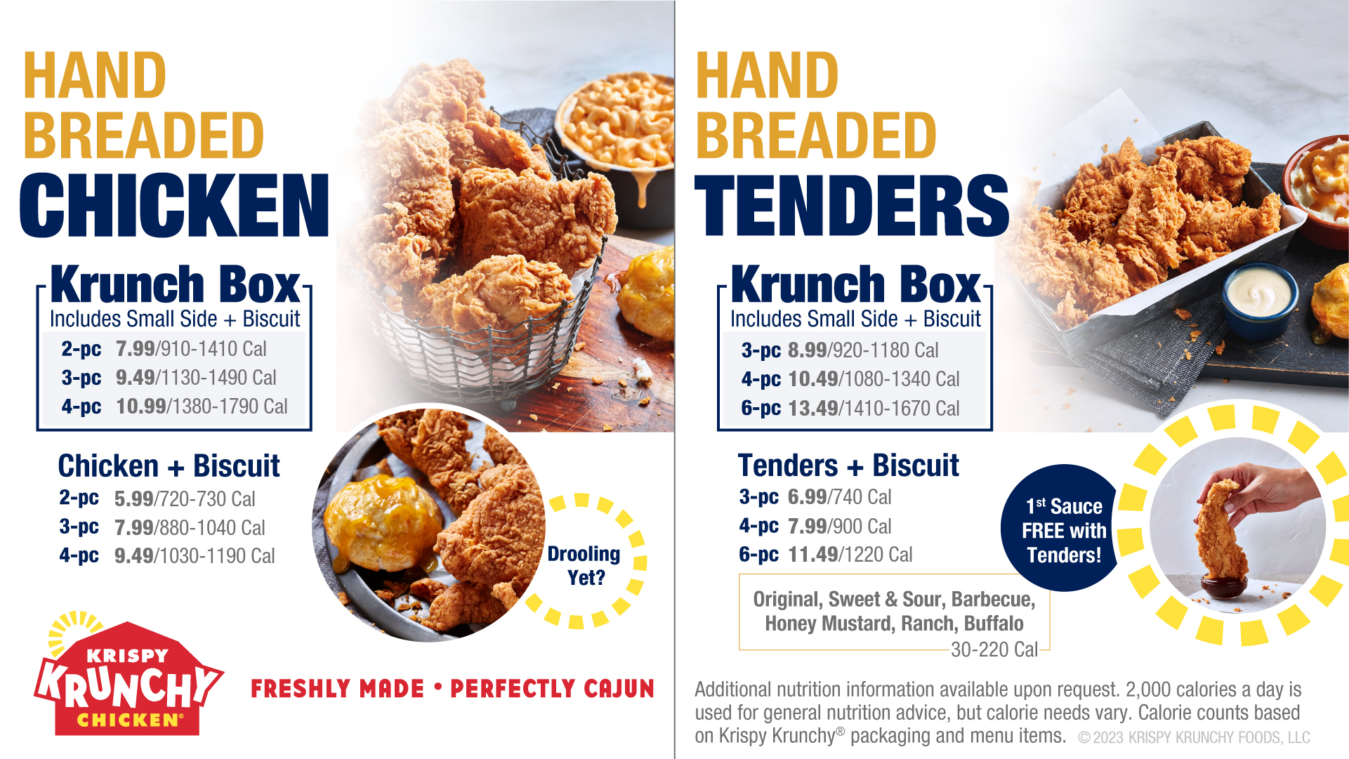 Krispy Krunchy 89 Menu