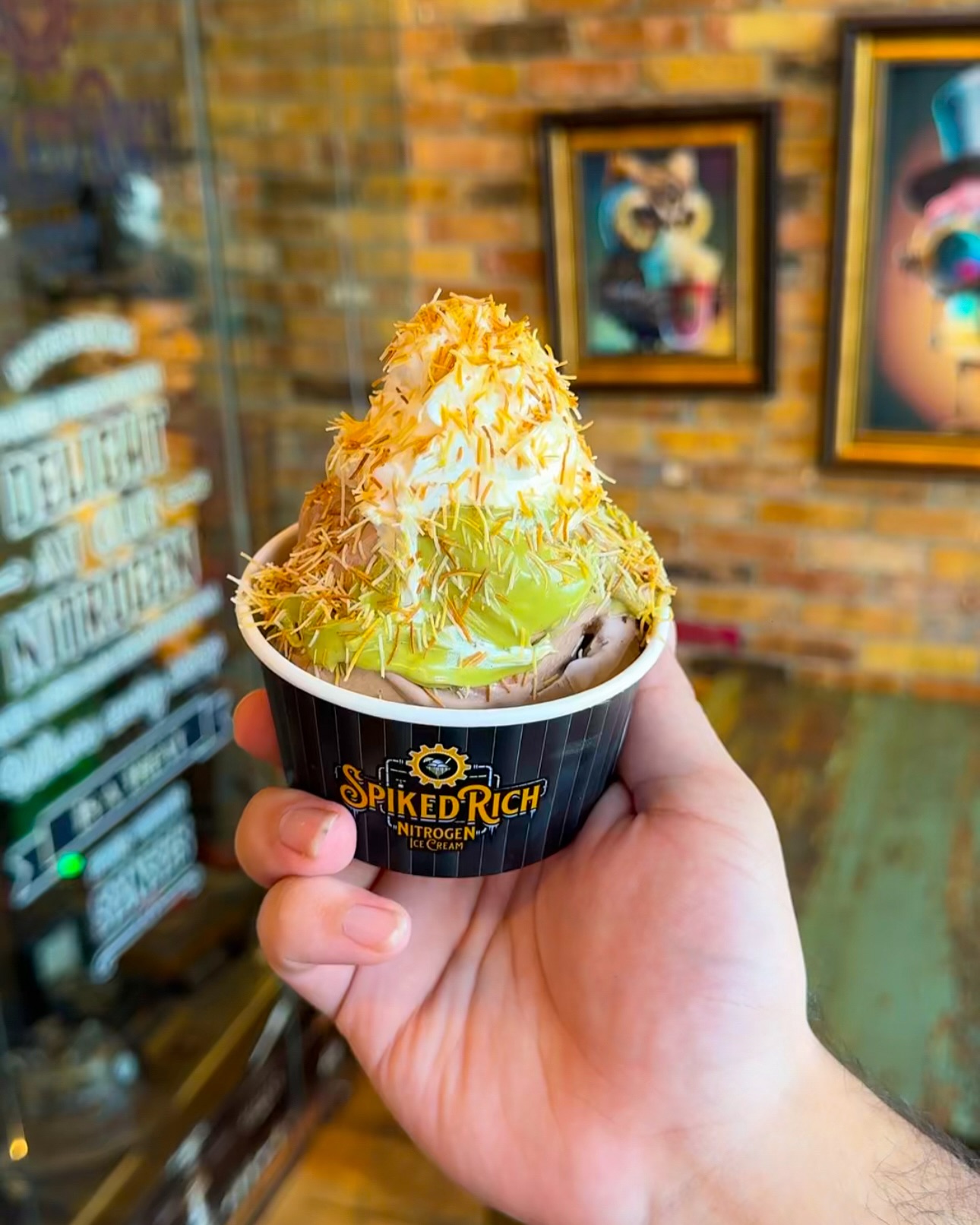 Spiked Rich Nitrogen Ice Cream Davie