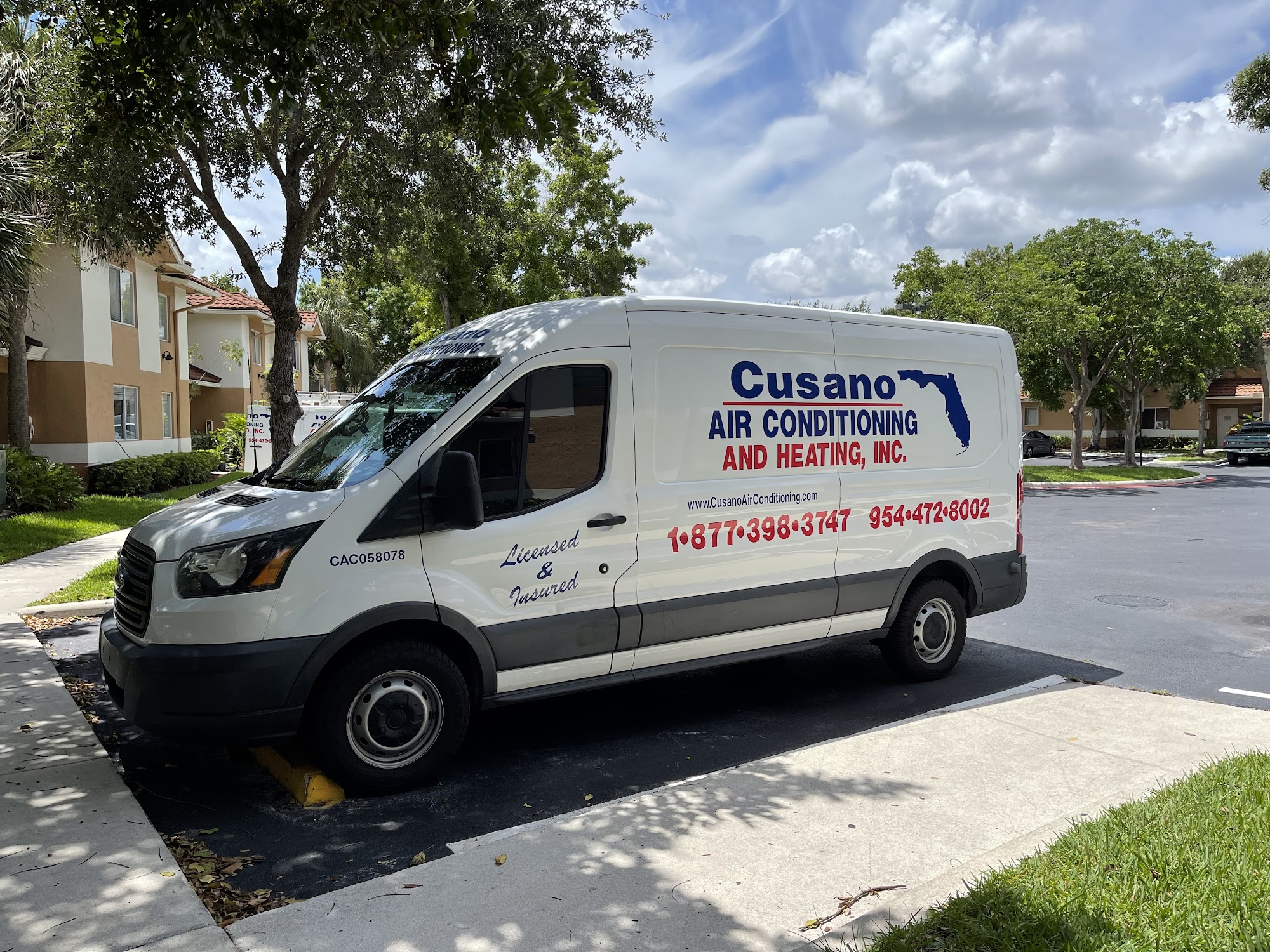 Cusano Air Conditioning and Heating, Inc. 4153 SW 47th Ave Suite 150-152, Davie Florida 33314