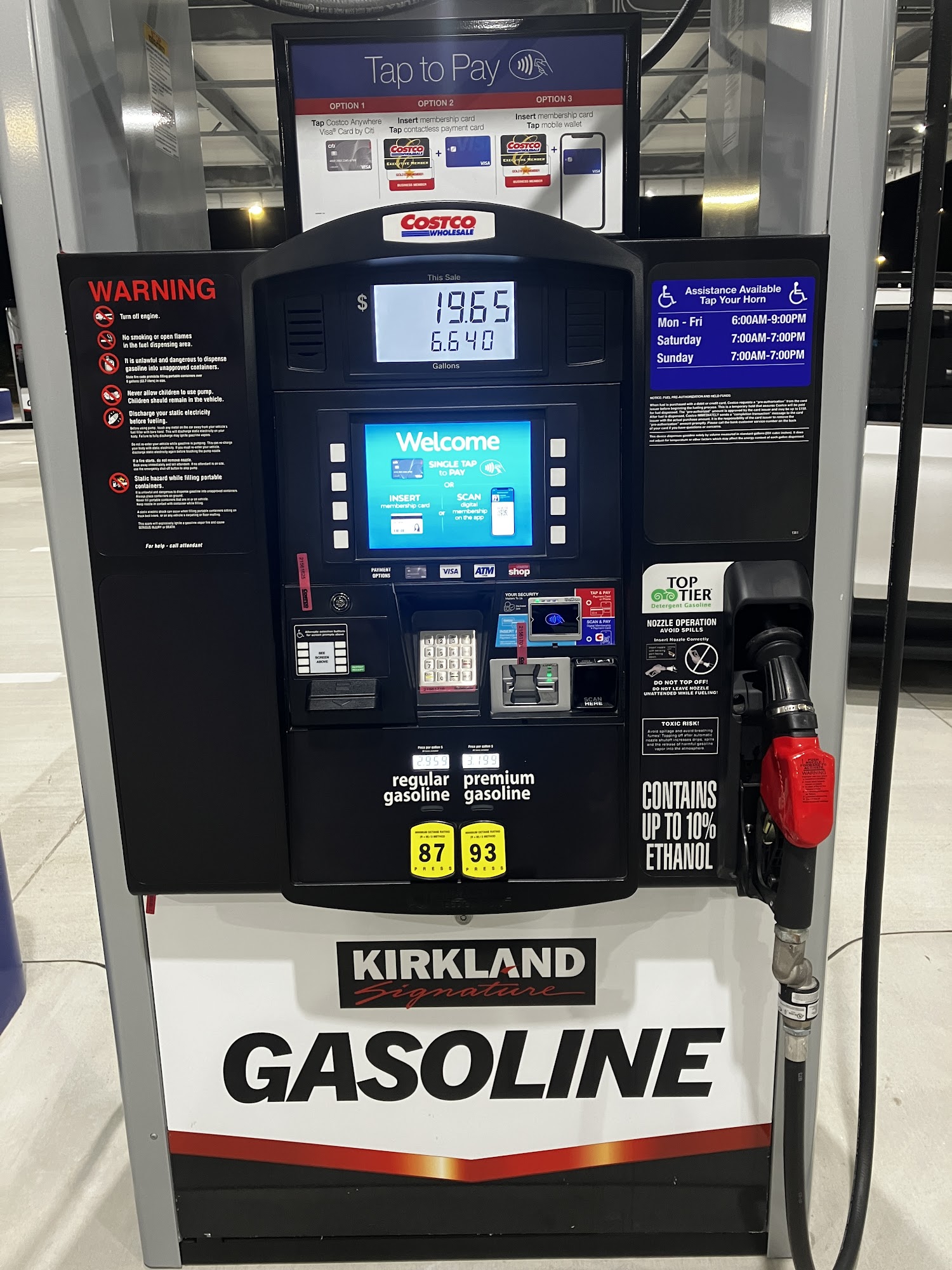 Costco Gas Station Daytona Beach